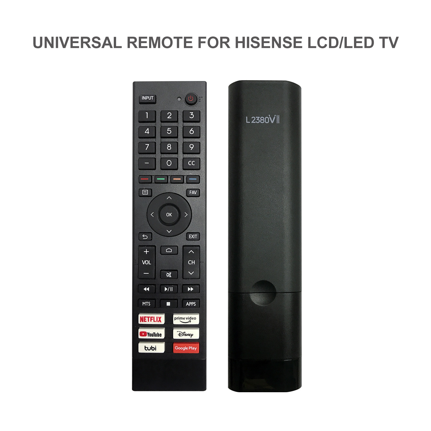 Hisense Universal TV Infrared Remote Control L2380V Pic3 - SYSTO