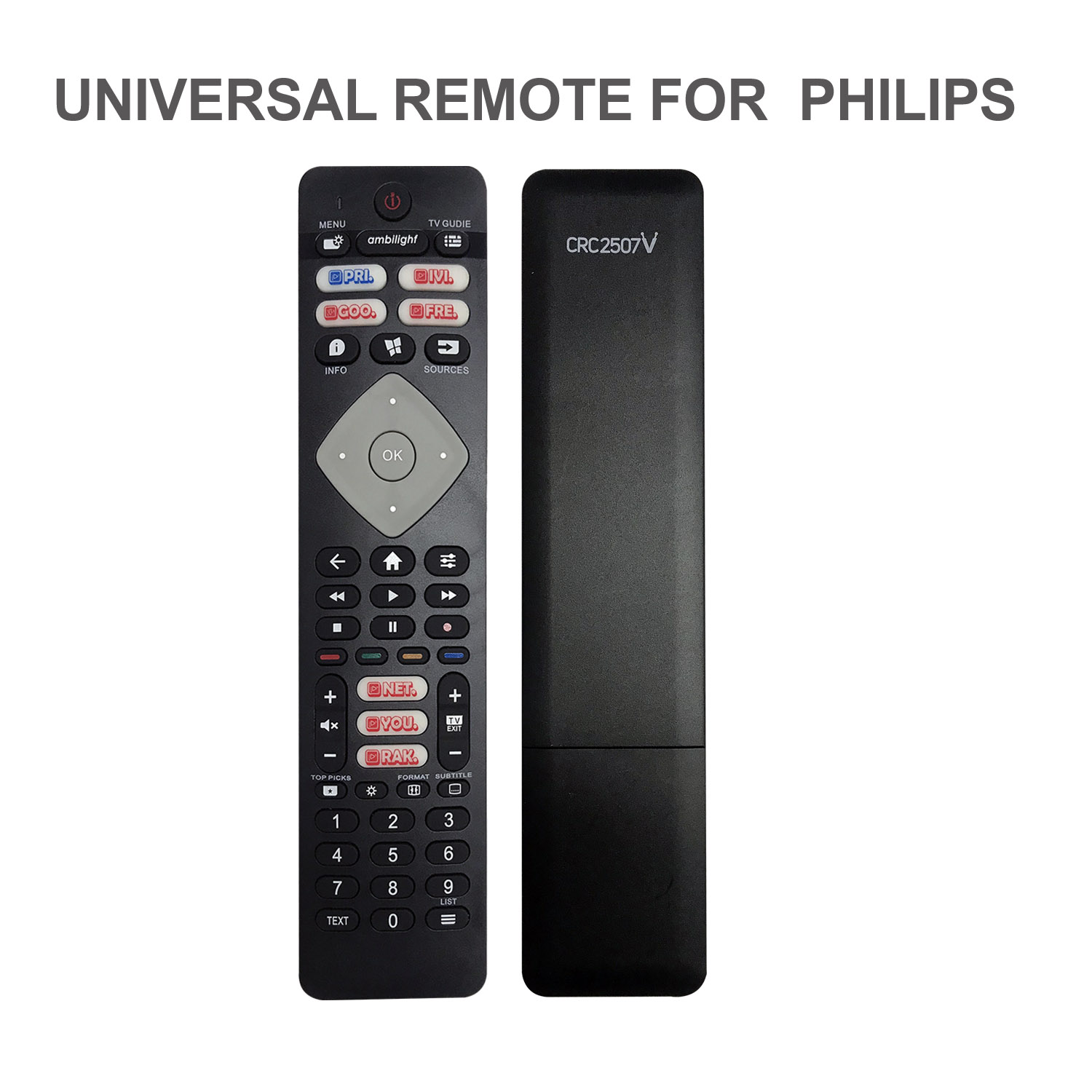 Philips Universal TV Infrared Remote Control CRC2507V pic4