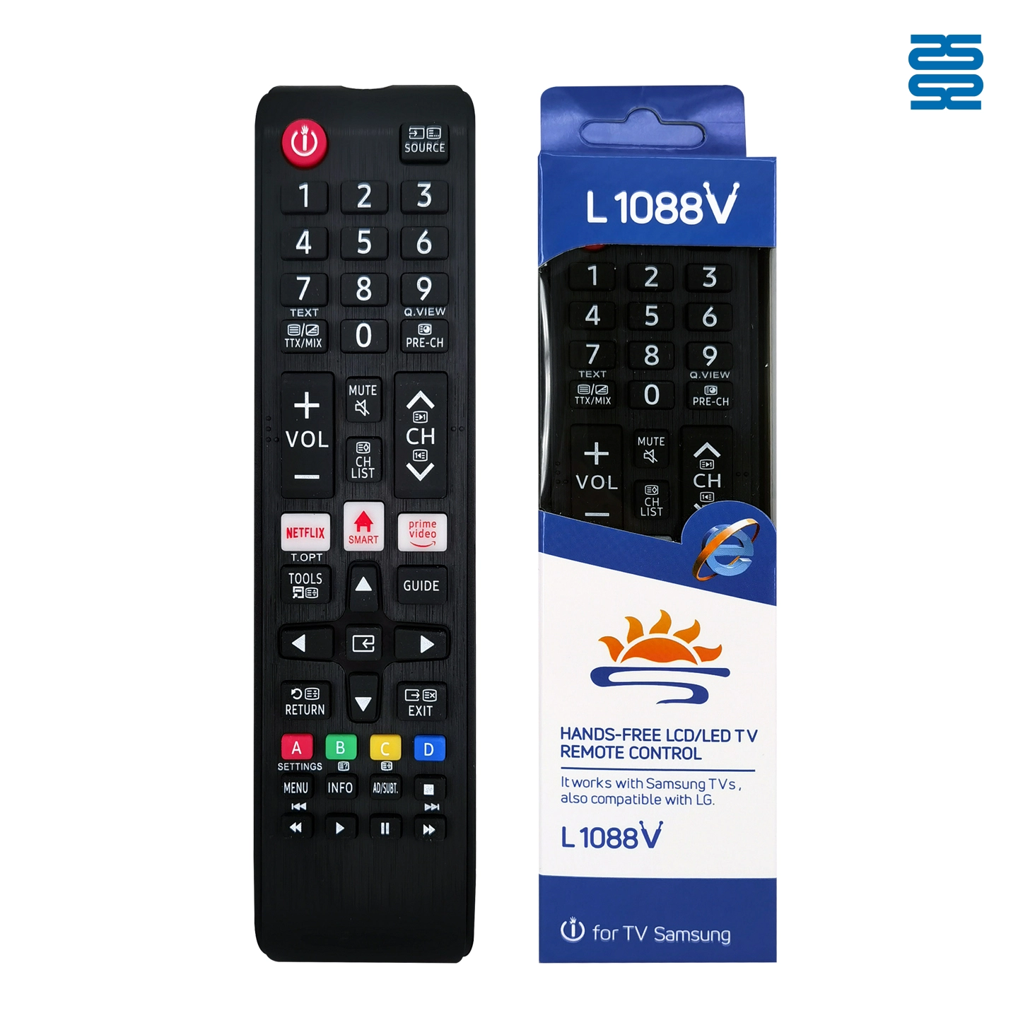 Samsung Universal TV Infrared Remote Control L1088V Pic3 - SYSTO Samsung Universal TV Infrared Remote Control L1088V Pic3 - SYSTO