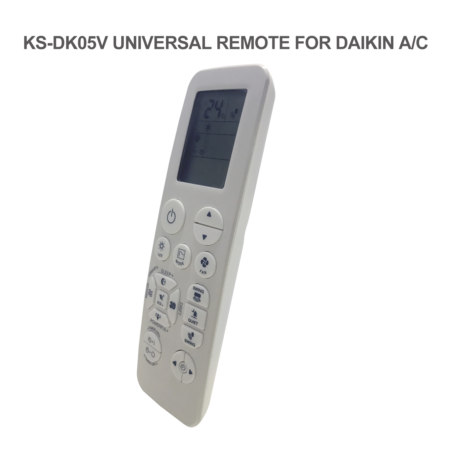 Universal Air Conditioner Replacement Remote for Daikin KS-DK05V Pic5