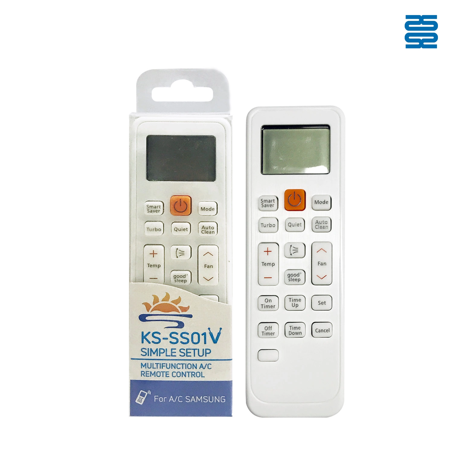 Universal Air Conditioner Replacement Remote for Samsung KS-SS01V Pic2 - SYSTO Universal Air Conditioner Replacement Remote for Samsung KS-SS01V Pic2 - SYSTO