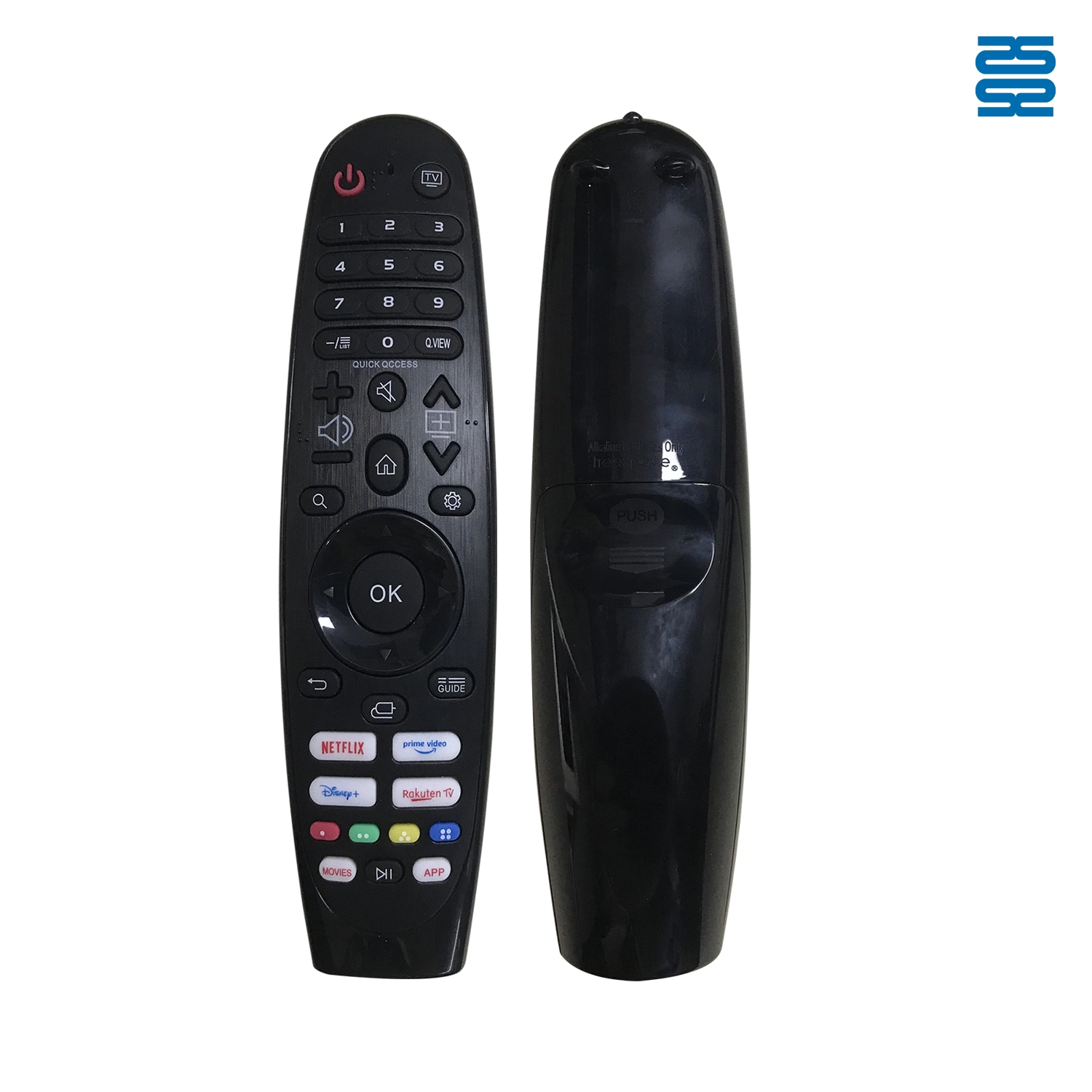 Универсальный инфракрасный пульт дистанционного управления для телевизора LG CRC2020V Pic2 - SYSTO Универсальный инфракрасный пульт дистанционного управления для телевизора LG CRC2020V Pic2 - SYSTO