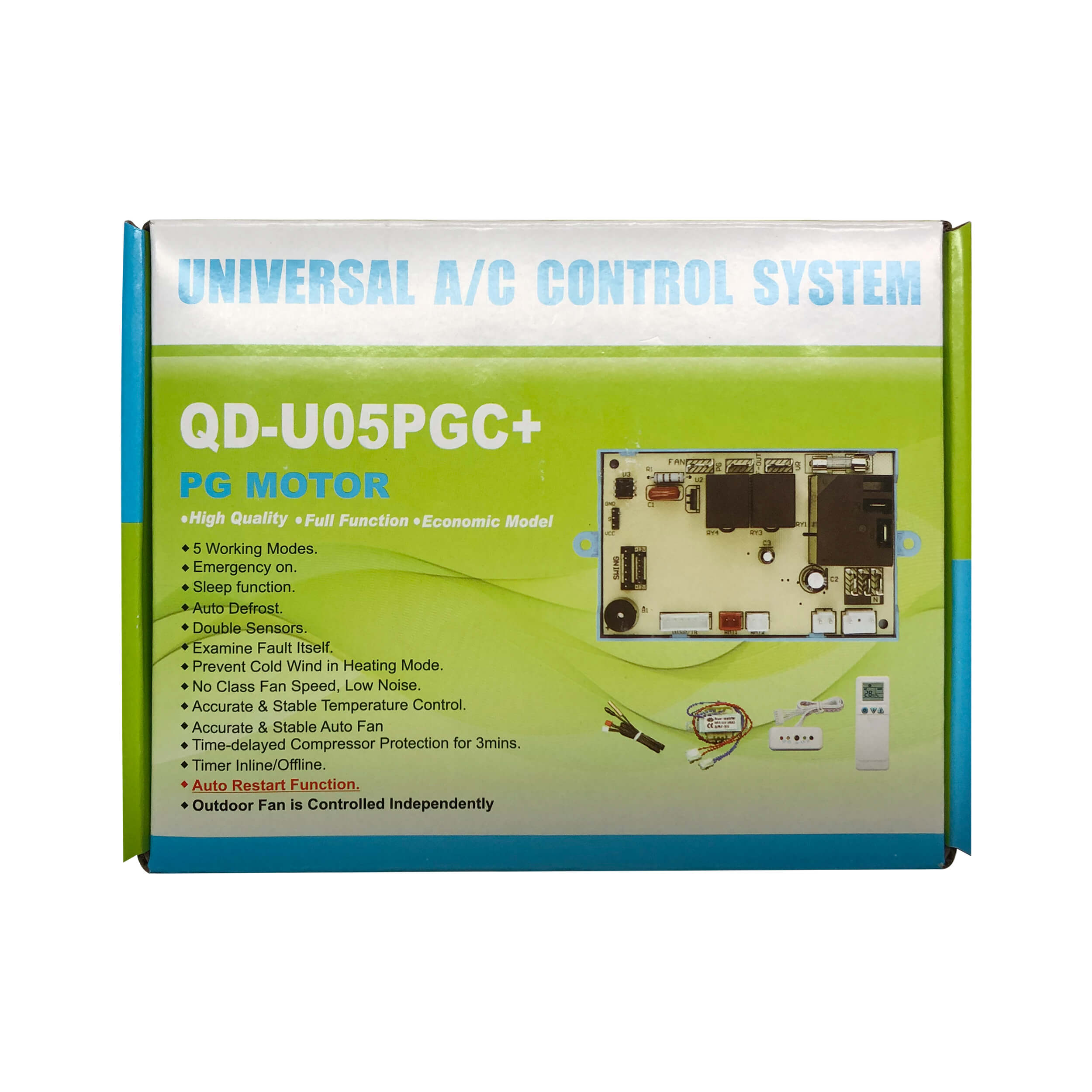 Universal Air Conditioner Control System with PG Motor QD-U05PGC+ Pic5
