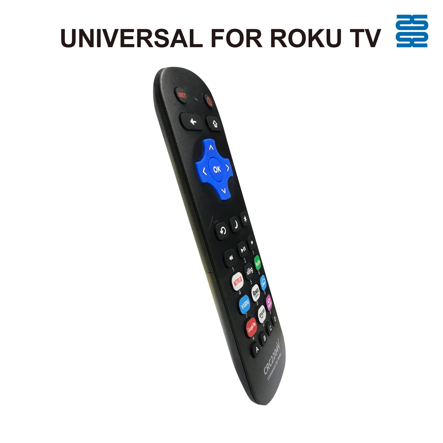 Universal Infrared Replacement Remote for Roku System TV CRC2204V Pic6 - SYSTO Universal Infrared Replacement Remote for Roku System TV CRC2204V Pic6 - SYSTO