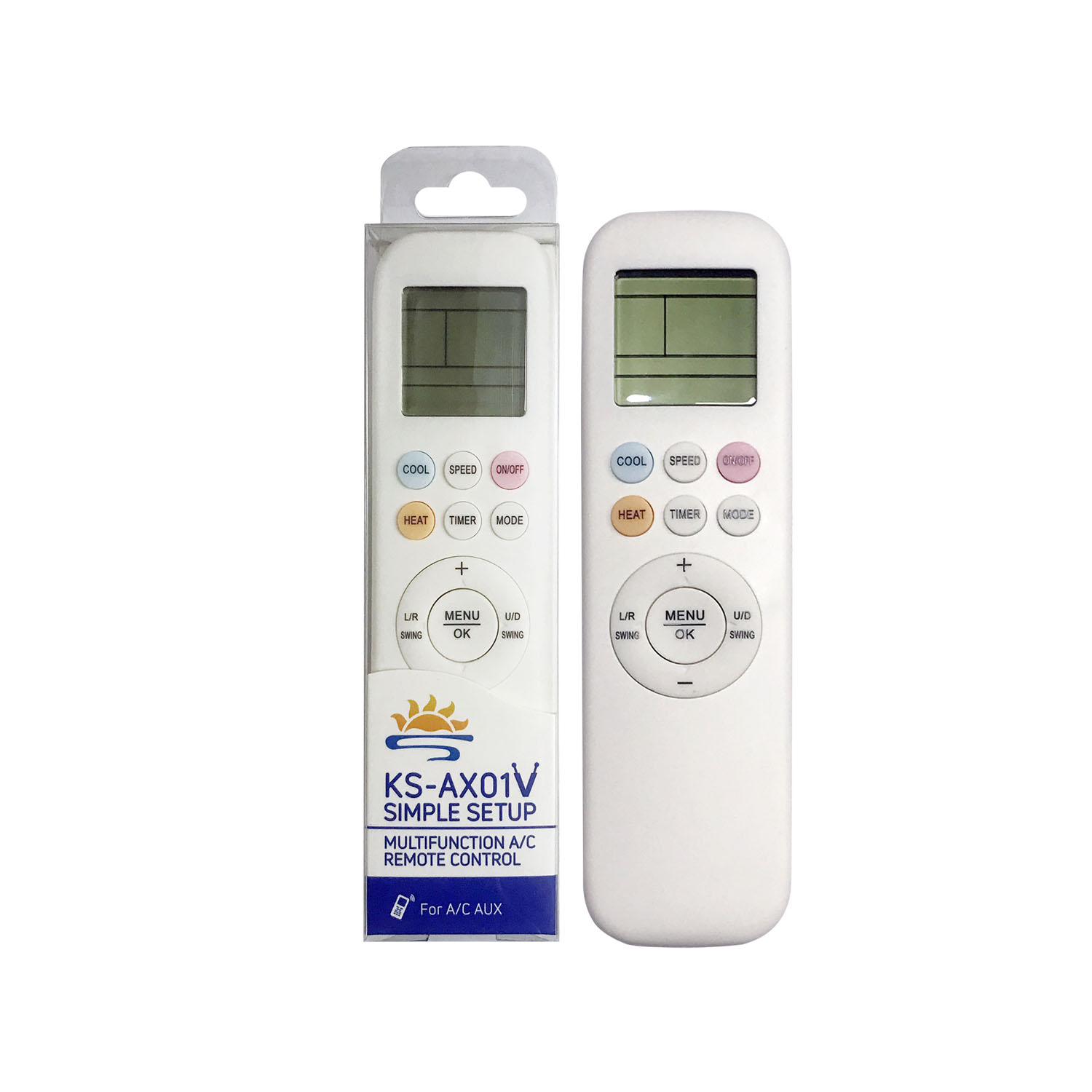 Universal Air Conditioner Replacement Remote for AUX KS-AX01V Pic2