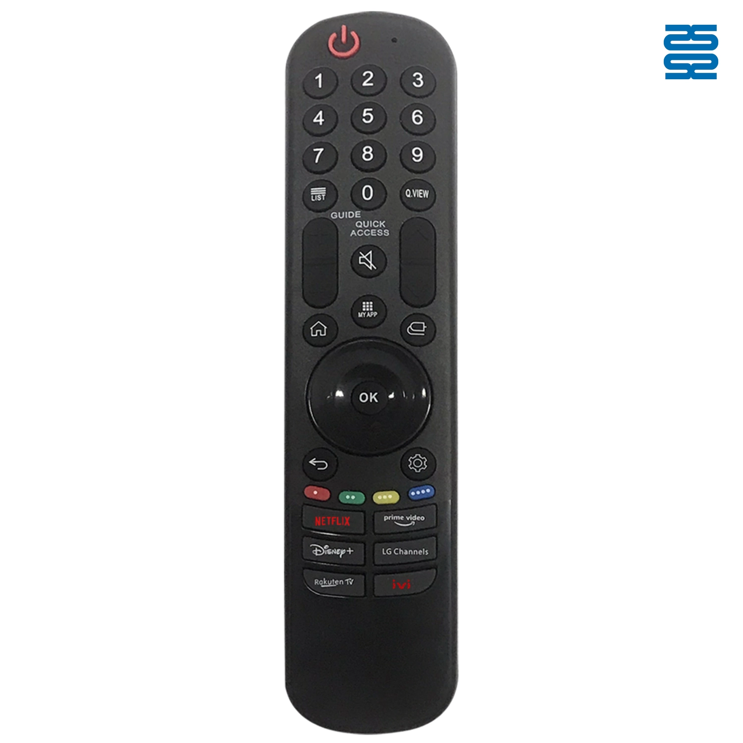 Универсальный инфракрасный пульт дистанционного управления для телевизора LG CRC2221V - SYSTO Универсальный инфракрасный пульт дистанционного управления для телевизора LG CRC2221V - SYSTO