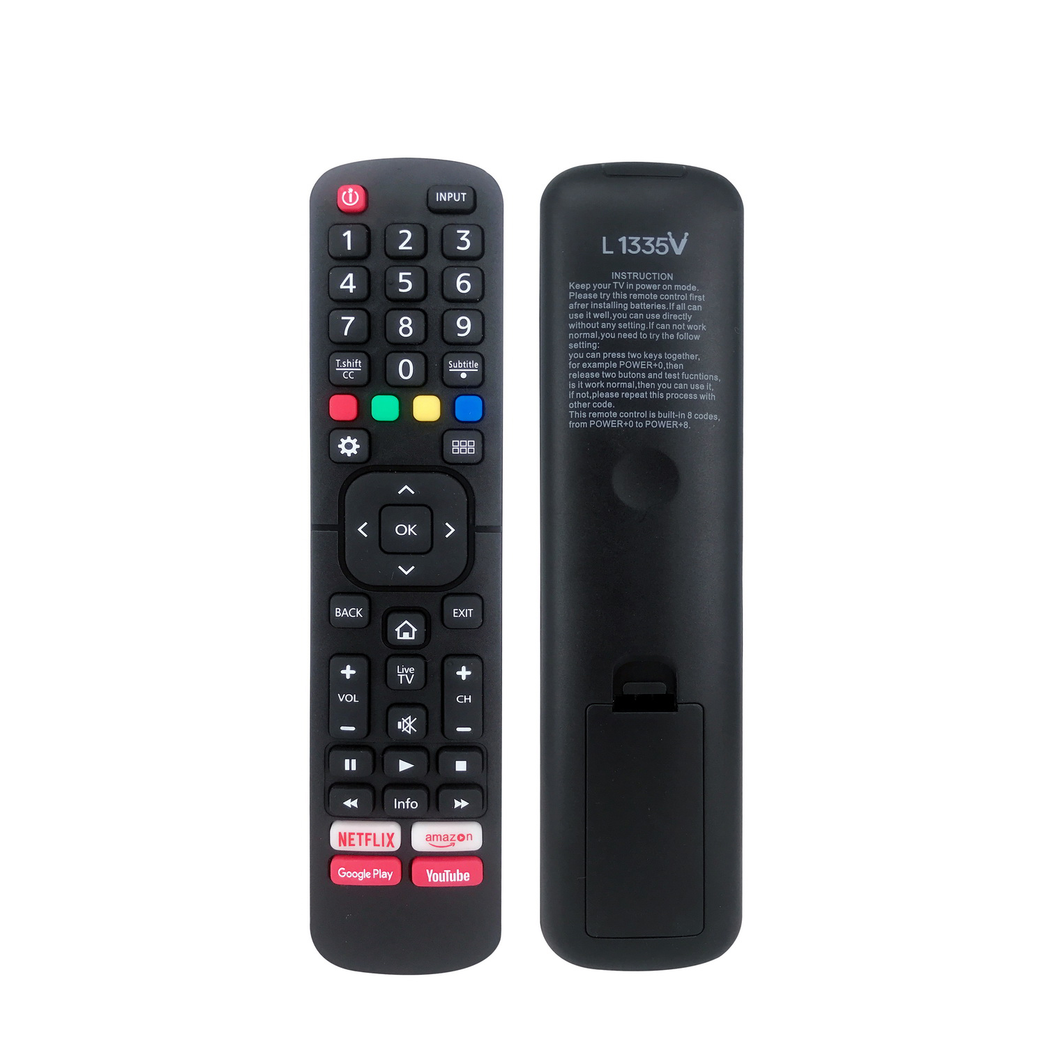 Hisense Universal TV Infrared Remote Control L1335V Pic2 - SYSTO