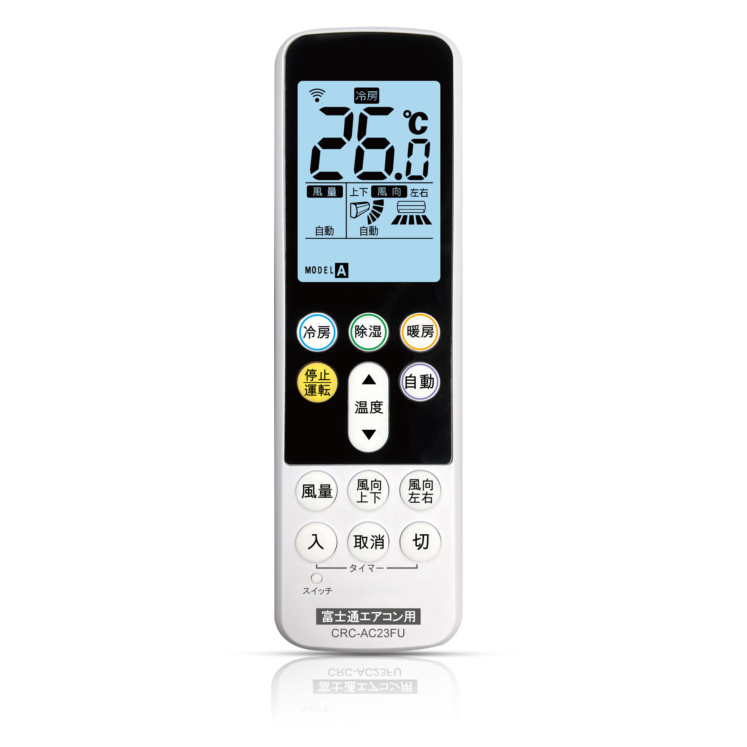 Японский универсальный пульт дистанционного управления для кондиционера Fujitsu CRC-AC23FU - SYSTO