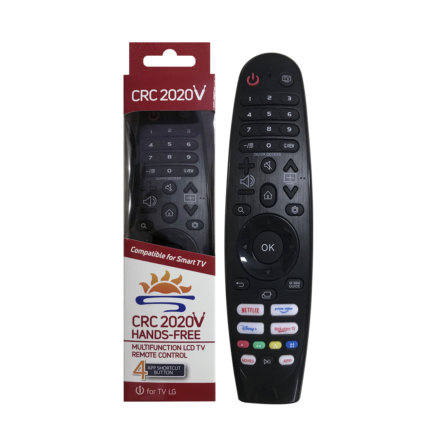 Универсальный инфракрасный пульт дистанционного управления для телевизора LG CRC2020V Pic3 - SYSTO