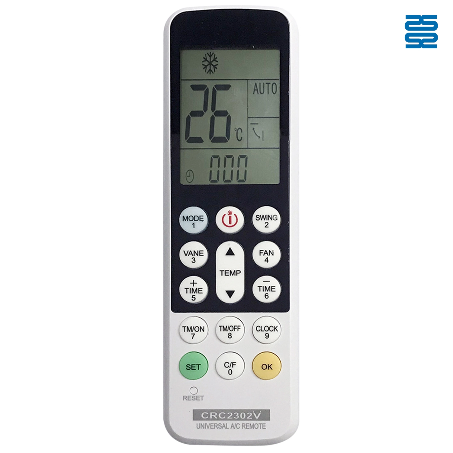 Universal Air Con Remote Control CRC2302V - SYSTO Universal Air Con Remote Control CRC2302V - SYSTO