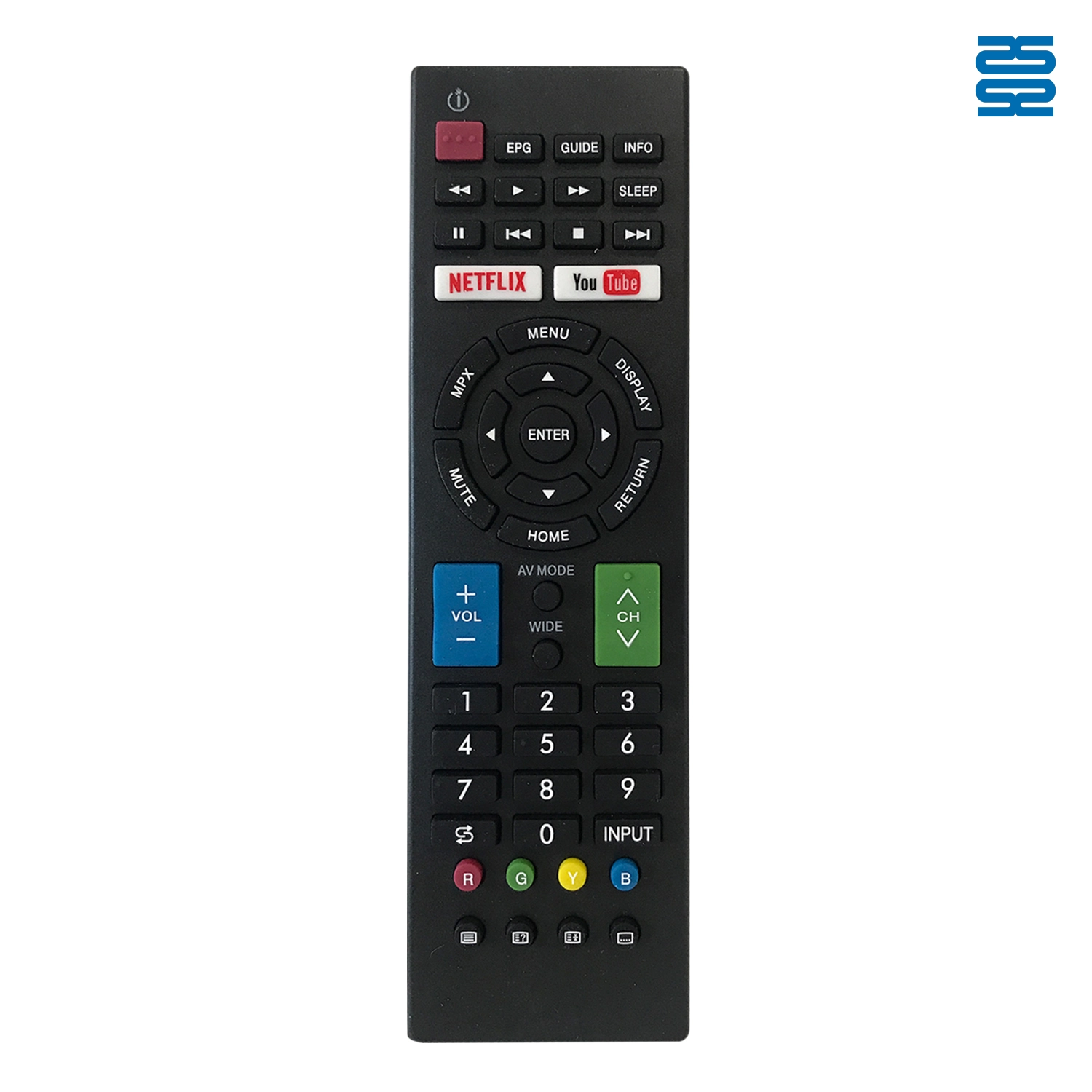 Sharp Universal TV Infrared Remote Control L1346V - SYSTO Sharp Universal TV Infrared Remote Control L1346V - SYSTO