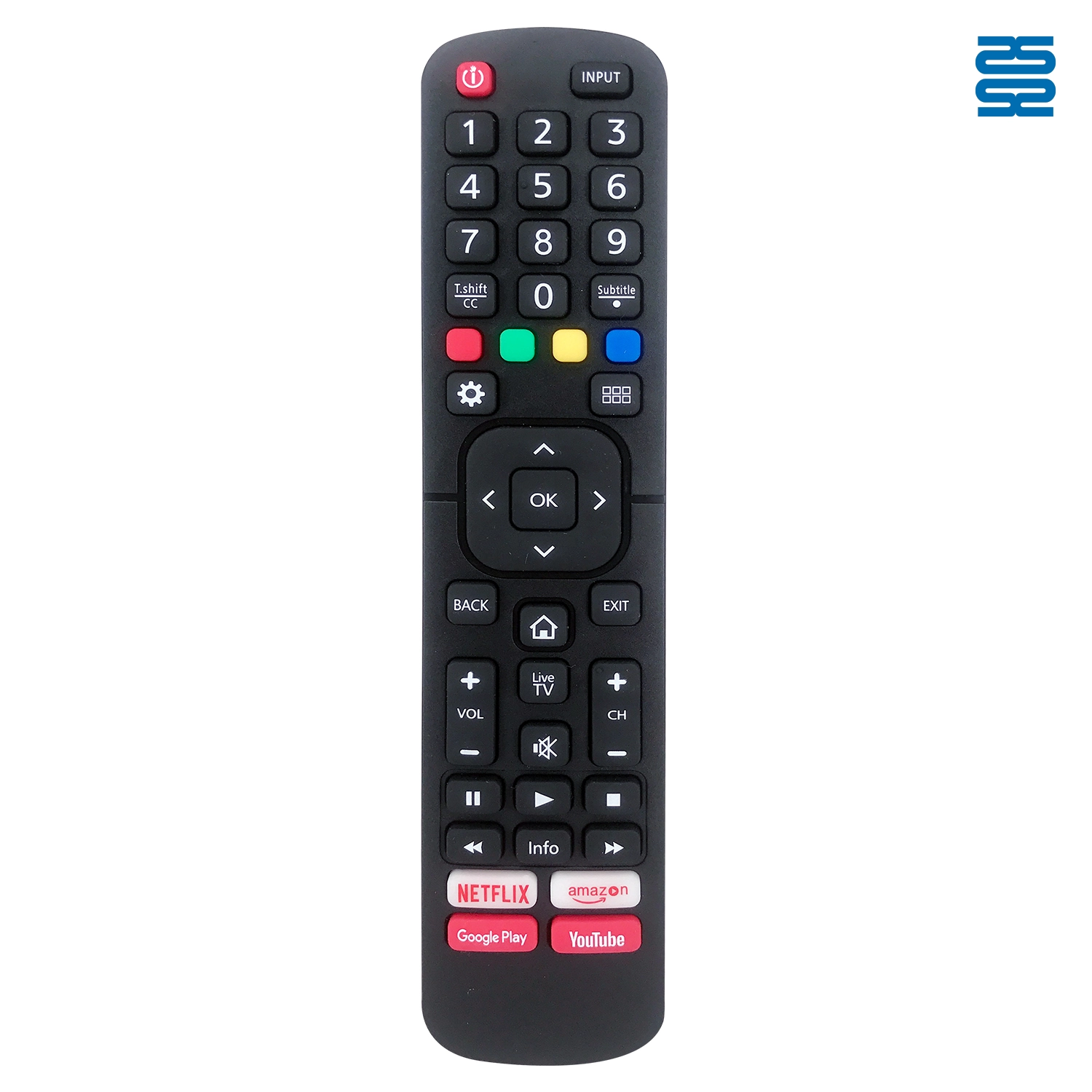 Hisense Universal TV Infrared Remote Control L1335V - SYSTO Hisense Universal TV Infrared Remote Control L1335V - SYSTO