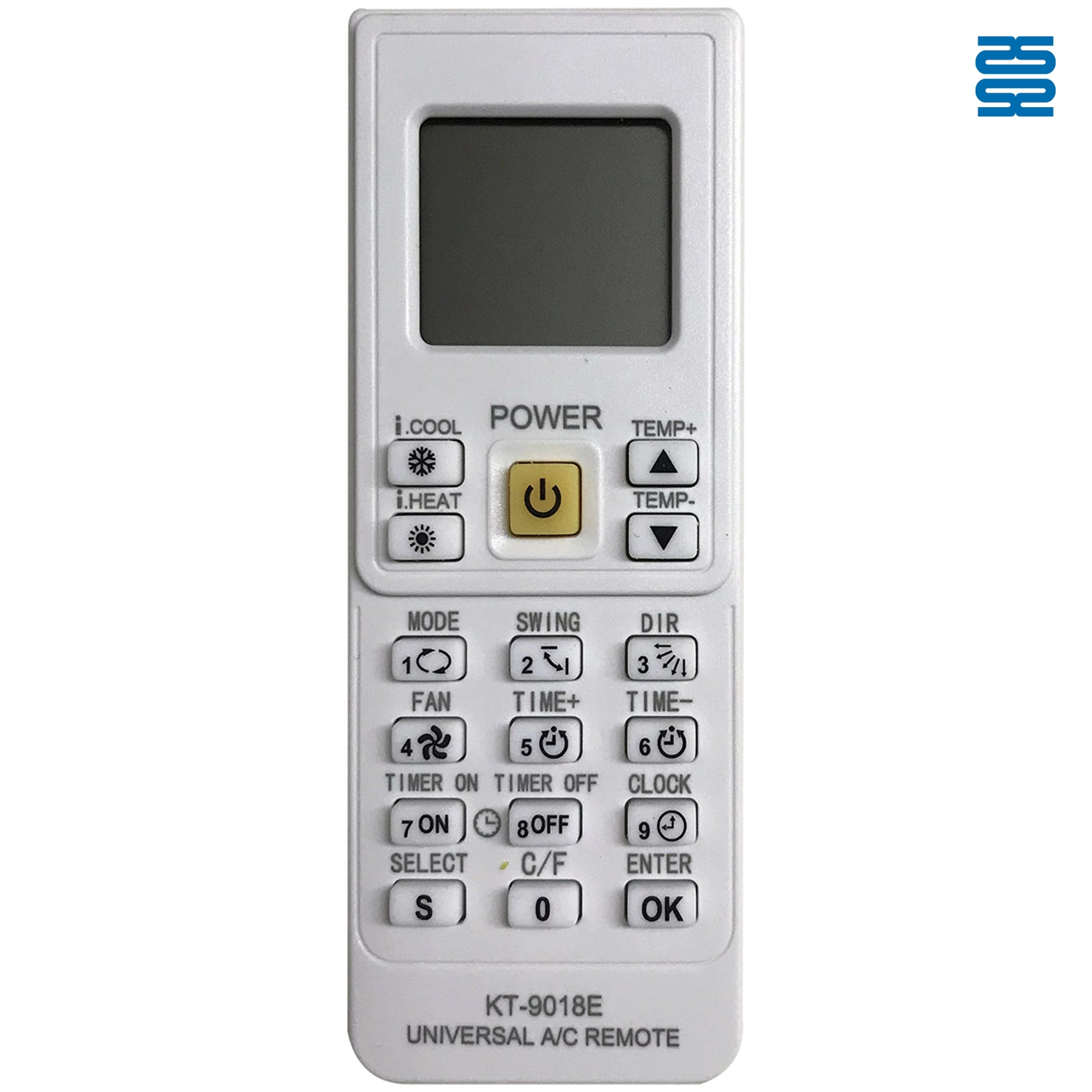 Universal Air Con Remote Control KT-9018E - SYSTO Universal Air Con Remote Control KT-9018E - SYSTO