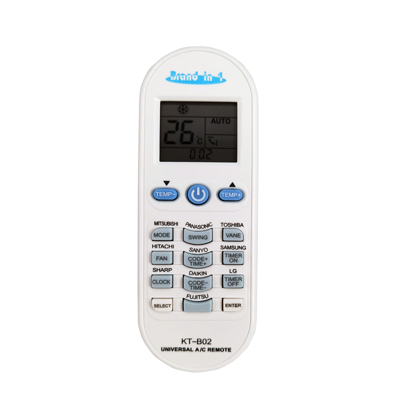KT-B02 Qunda Universal Air Conditioner Replacement Remote for Local and Non-Brand - SYSTO