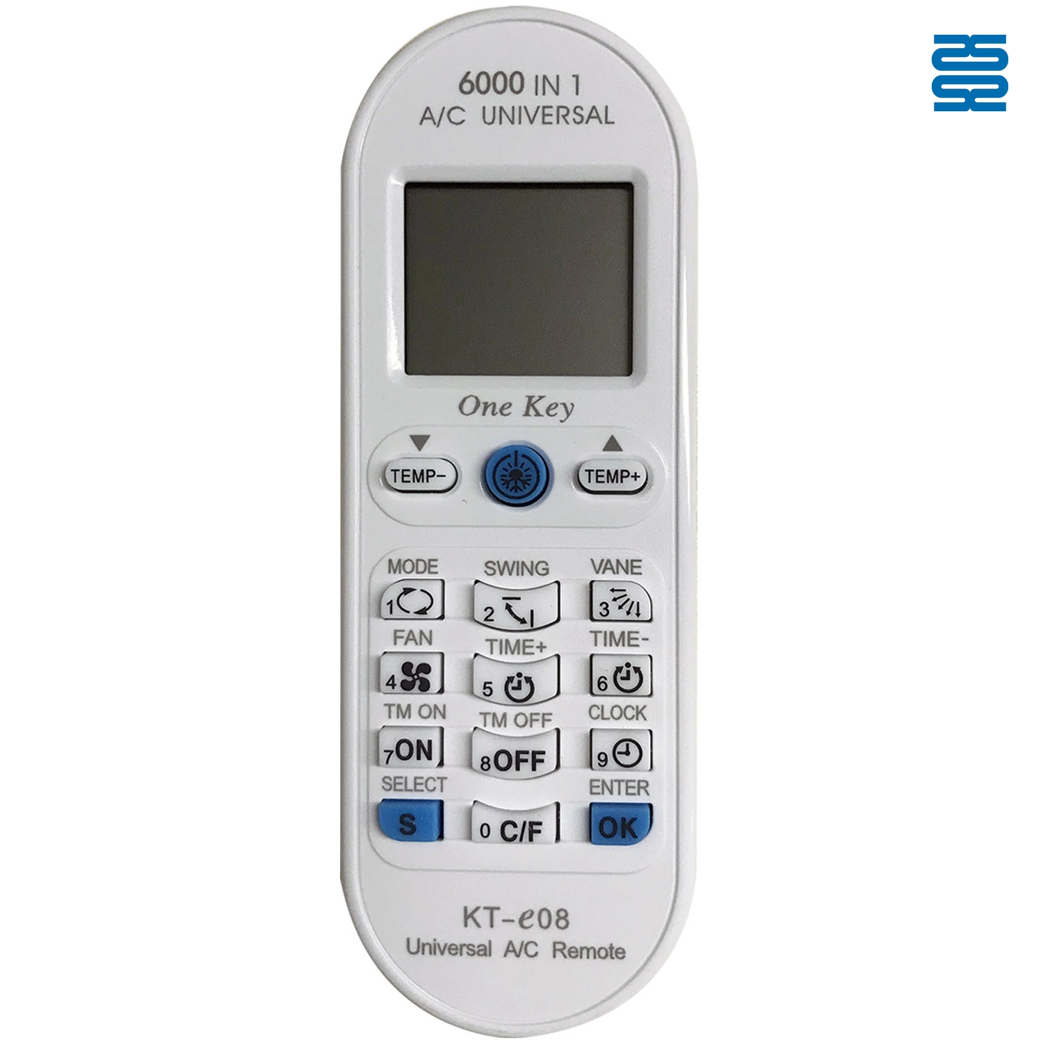 Универсальный пульт дистанционного управления KT-E08 для кондиционеров (для локального и стороннего производства) - SYSTO Универсальный пульт дистанционного управления KT-E08 для кондиционеров (для локального и стороннего производства) - SYSTO