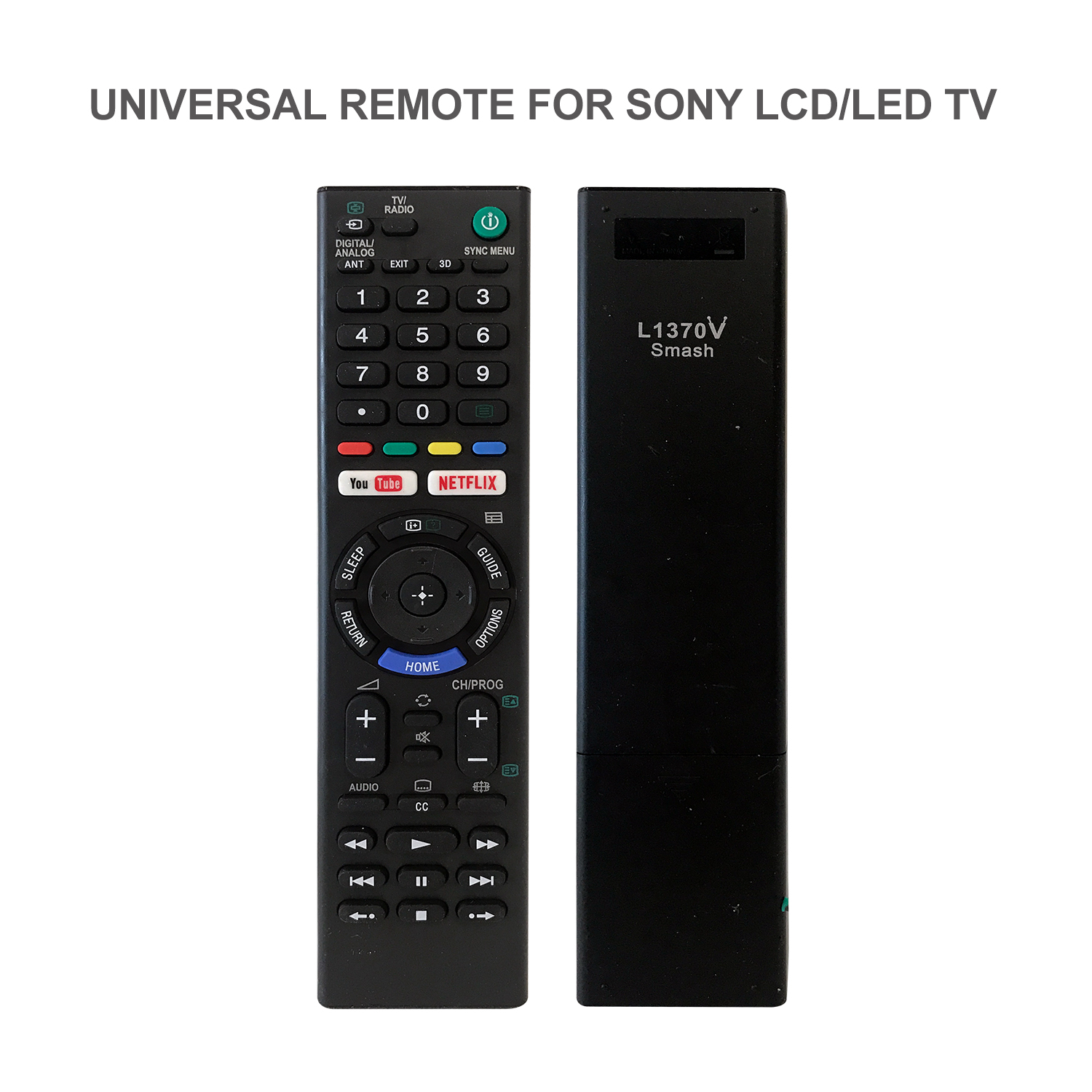 Sony Universal TV Infrared Remote Control L1370V Pic4 - SYSTO