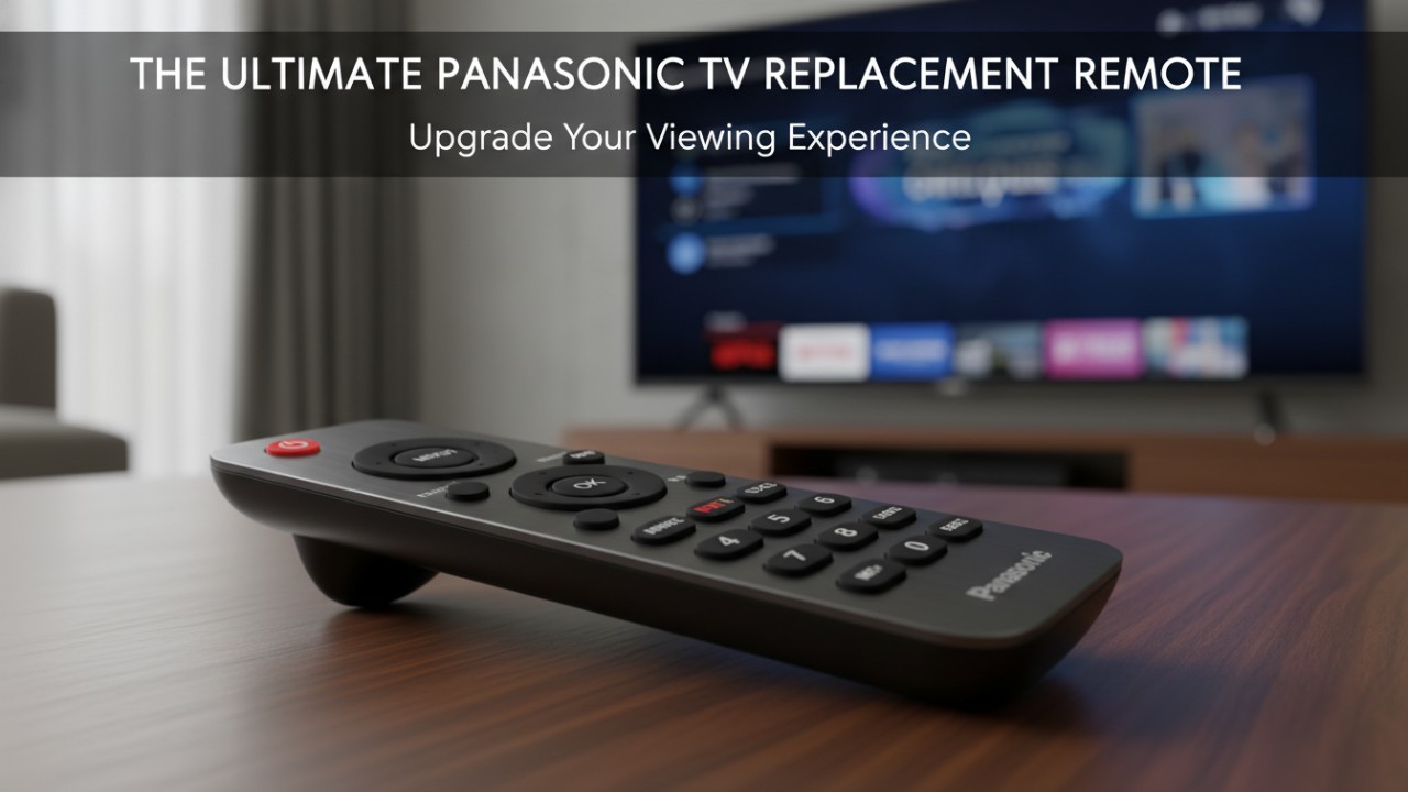 Original vs. Universal: How to Find the Best Replacement Remote Control for Panasonic TV Without Losing Features - SYSTO
