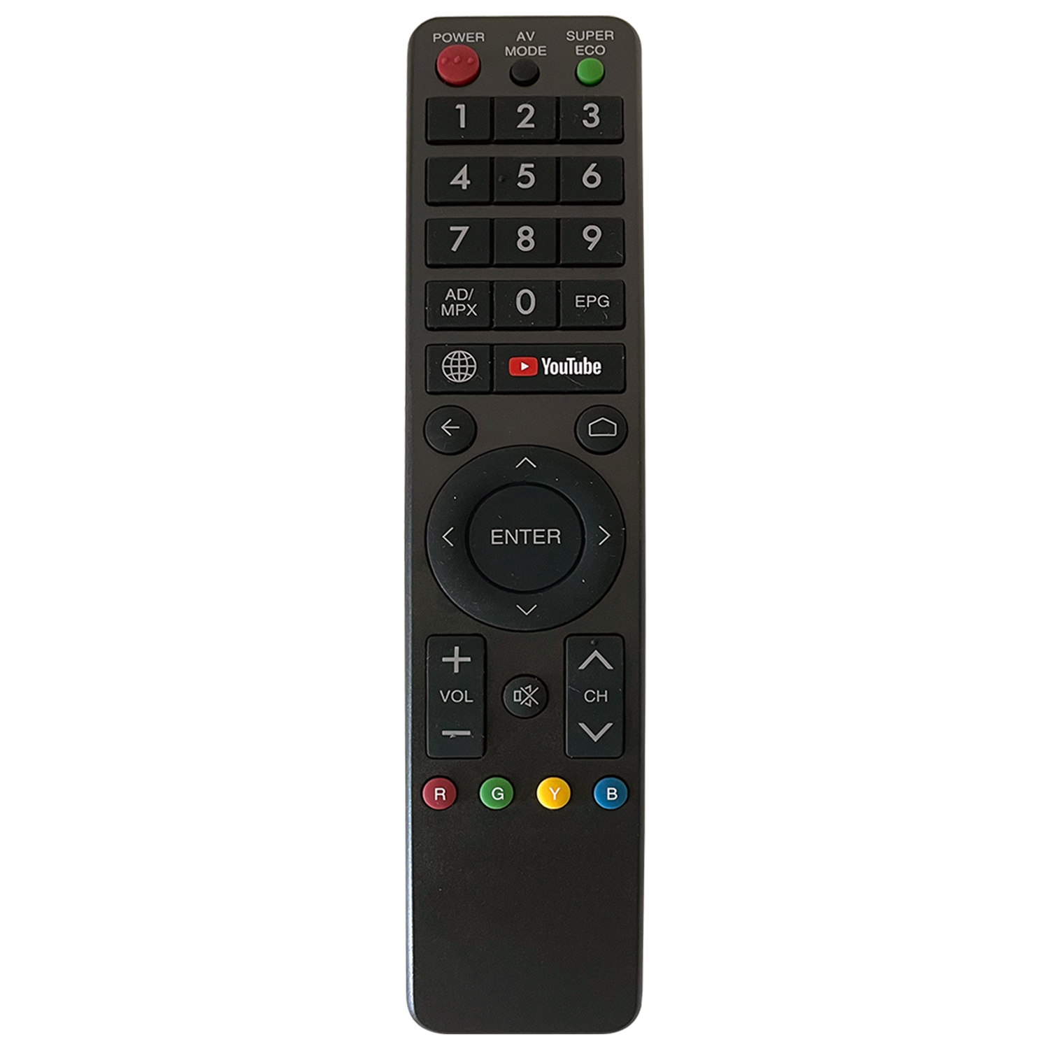 P019783 SHARP Smart TV Infrared Remote Control Replacement GB289WJSA IR-289 - SYSTO