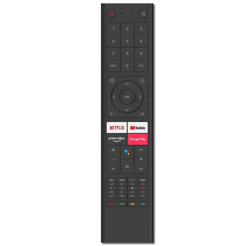 P021686 Voice Remote Control for CHIQ L24D6C L32D6C L32G7P L40G7P Smart TV - SYSTO