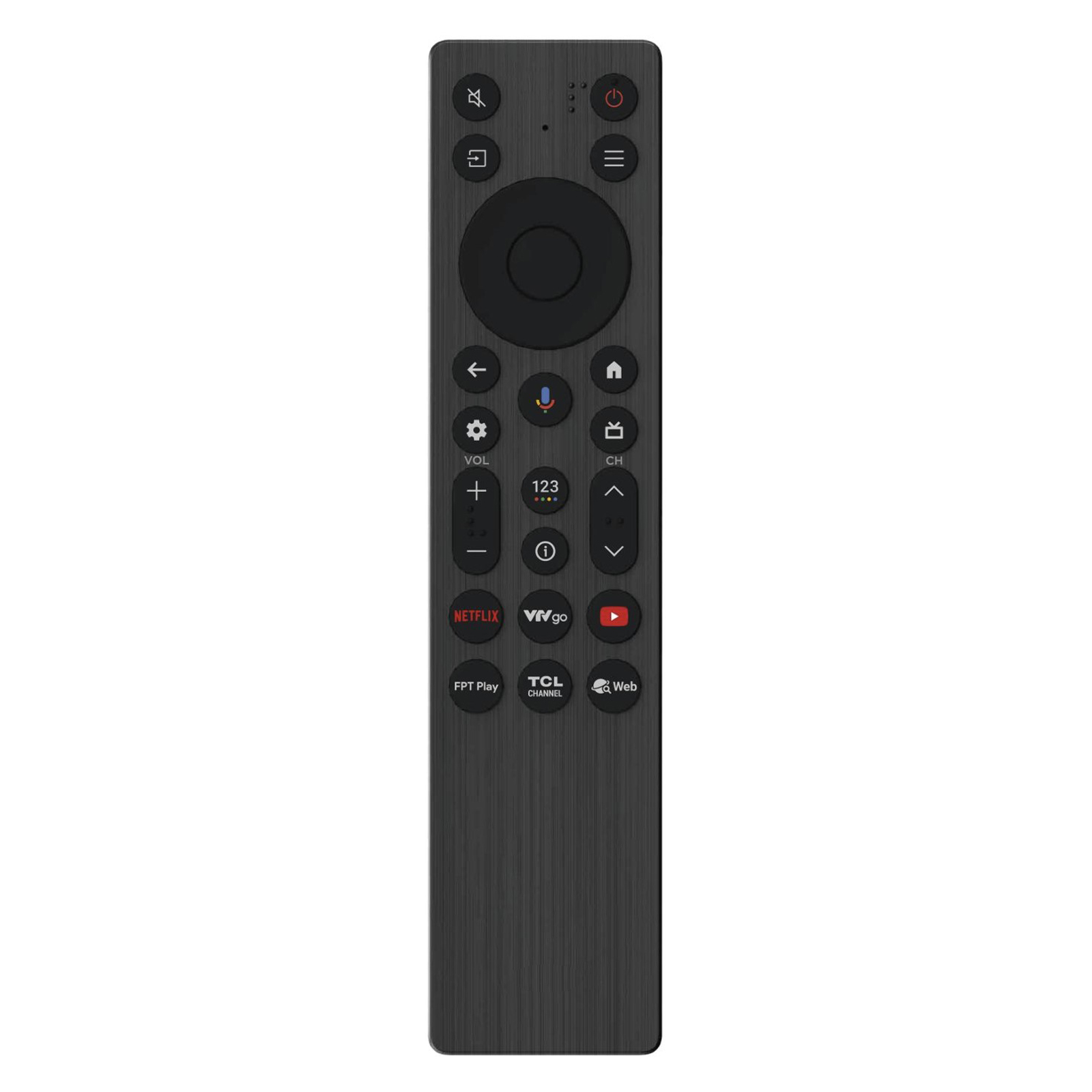 P023671 RC813A FMBC For TCL Smart Bluetooth Voice TV Remote Control - SYSTO