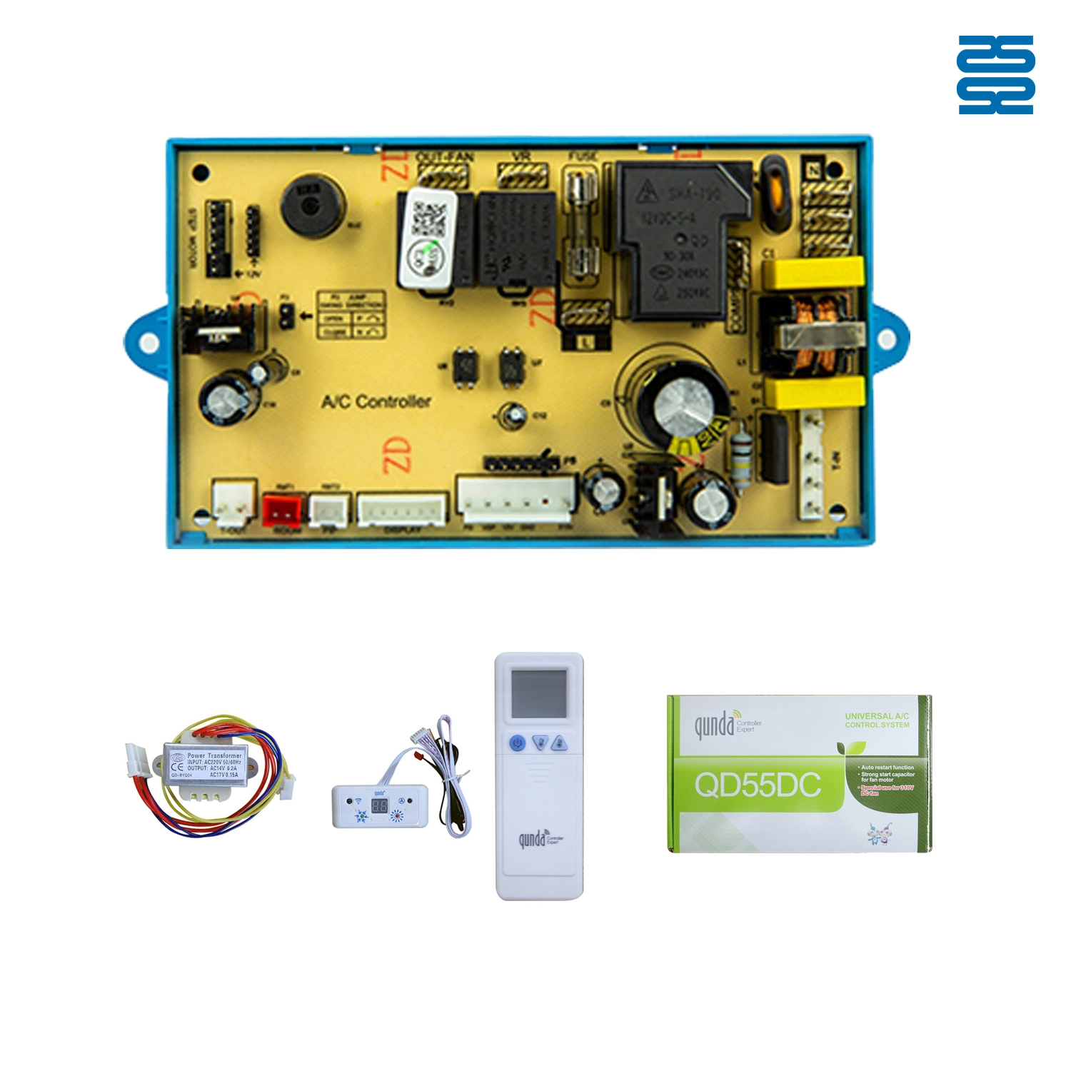 Universal Air Conditioner Control System QD55DC Special Use For 310V DC Fan - SYSTO Universal Air Conditioner Control System QD55DC Special Use For 310V DC Fan - SYSTO