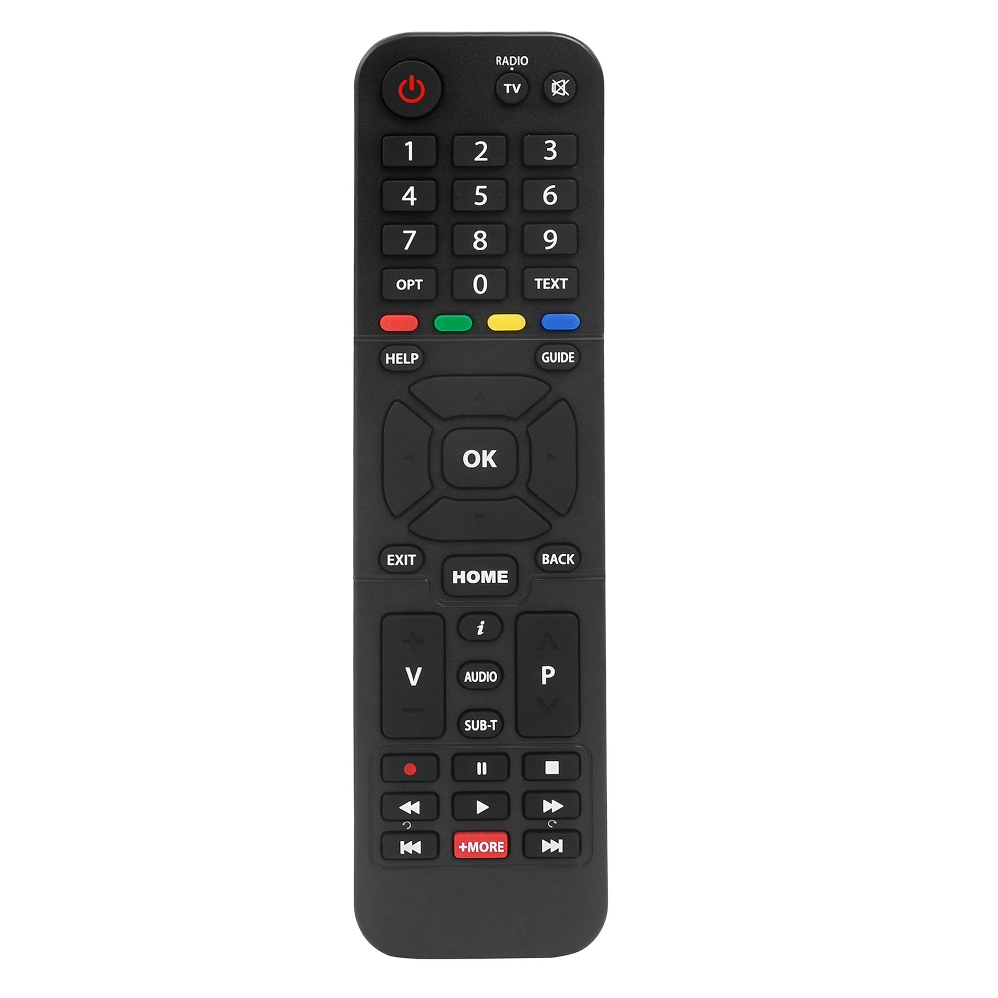 Replacement Remote Control for OpenView 6168 OVHD Decoder - SYSTO