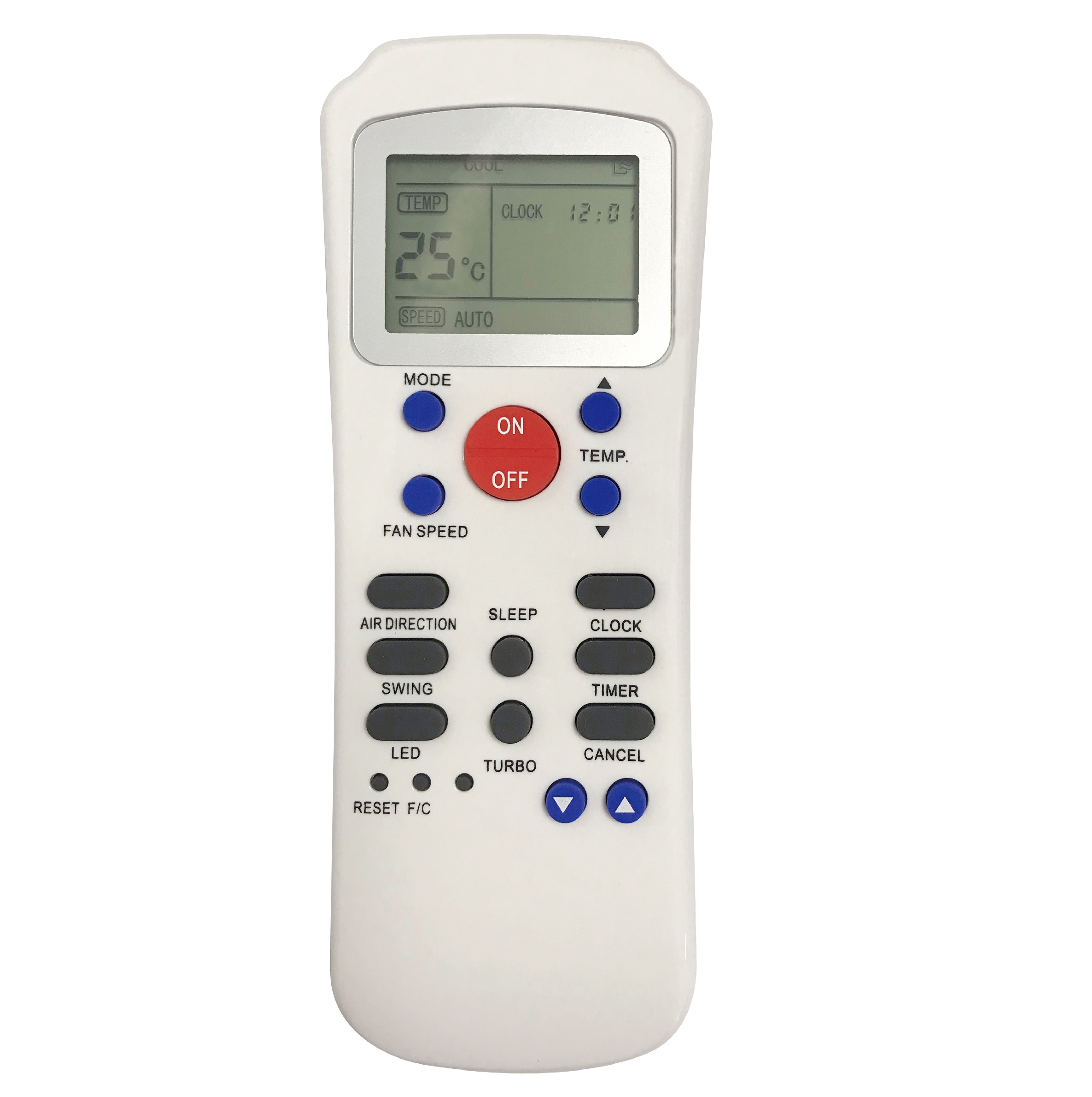 Single Code Model Air Conditioner Replacement Remote AFR16 - SYSTO