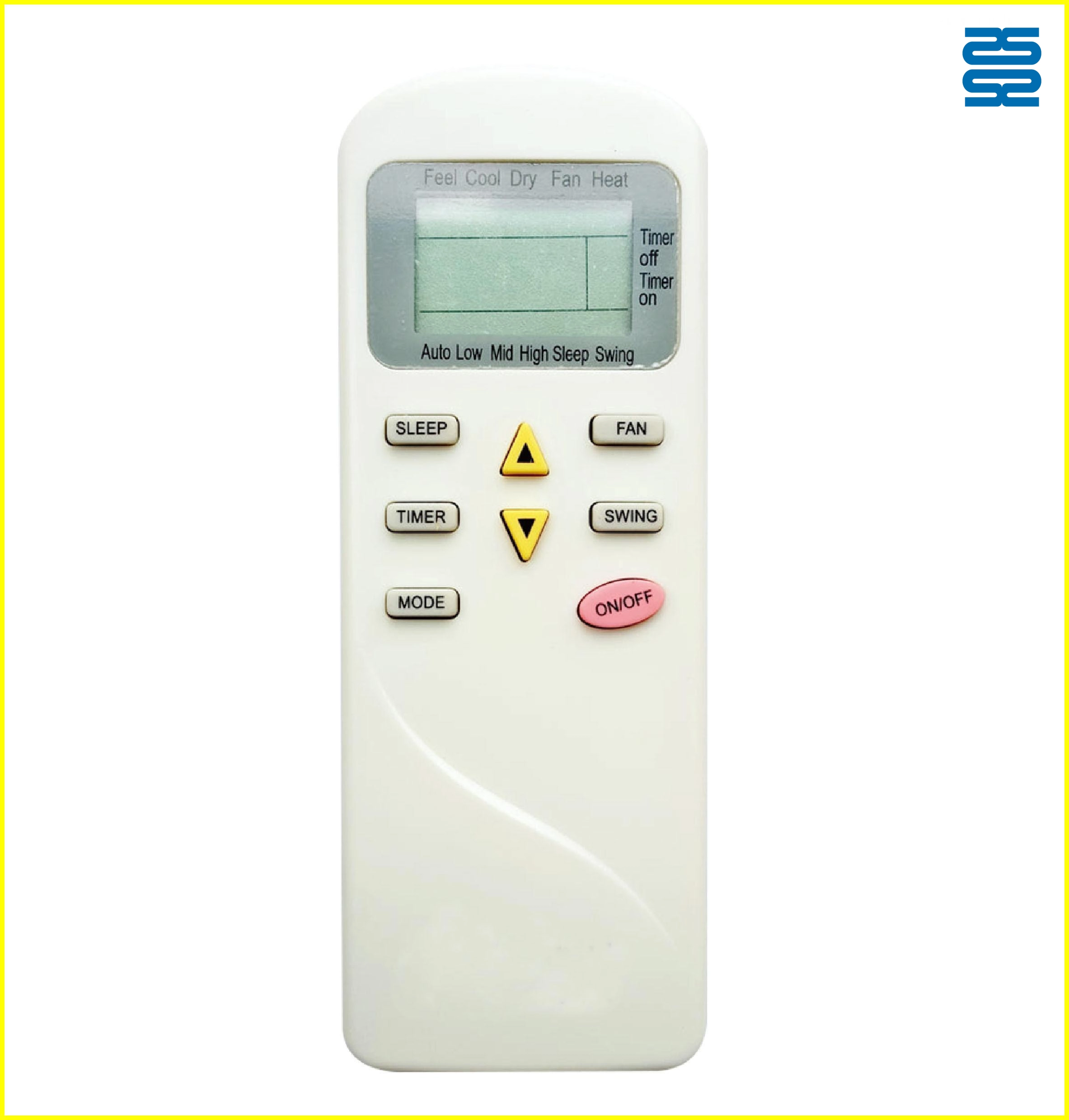 Télécommande de remplacement pour climatiseur à code unique AFR46 - SYSTO