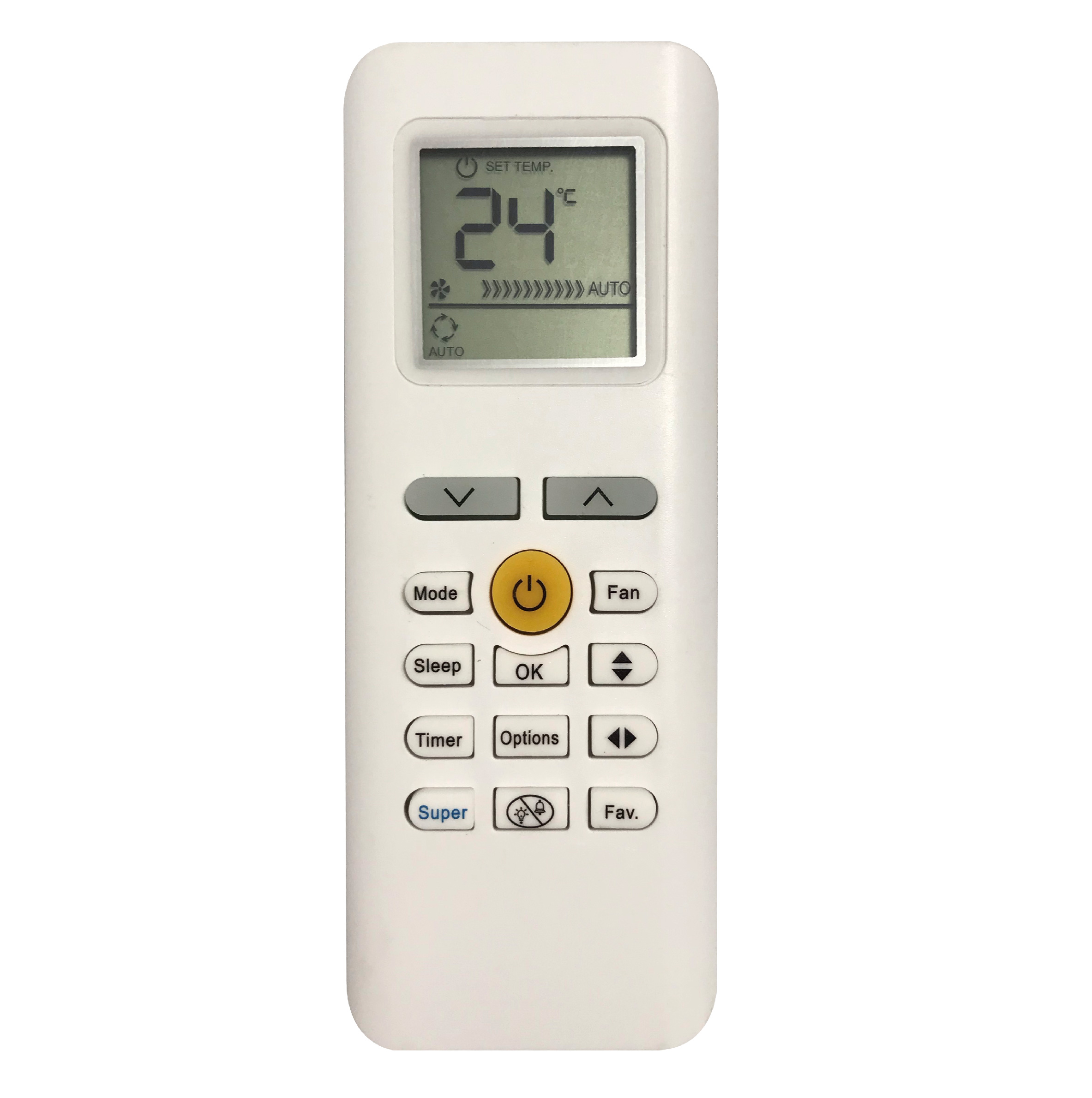 Single Code Model Air Conditioner Replacement Remote AFR70 - SYSTO