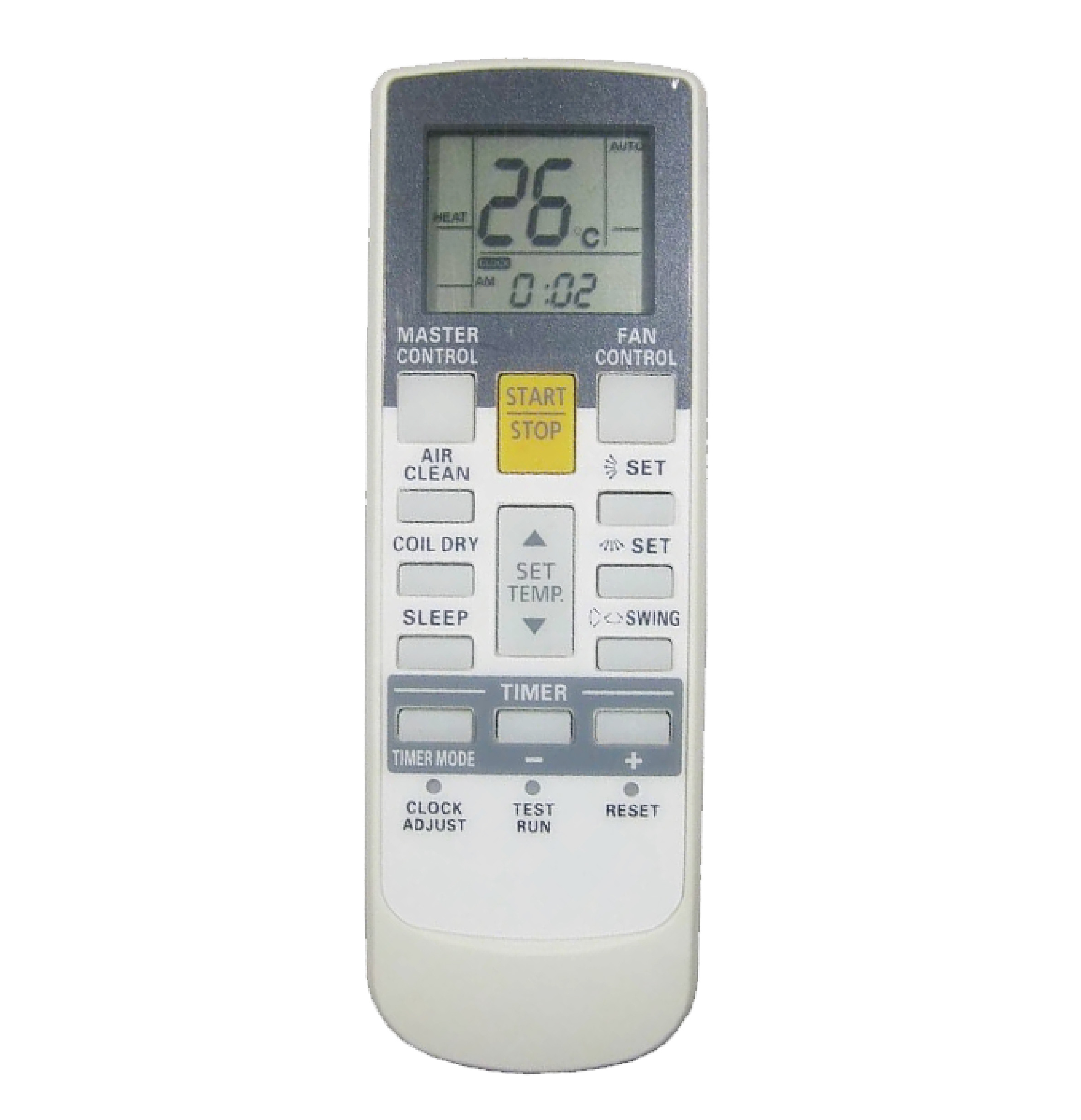 Single Code Model Air Conditioner Replacement Remote for Fujitsu AFR28 - SYSTO