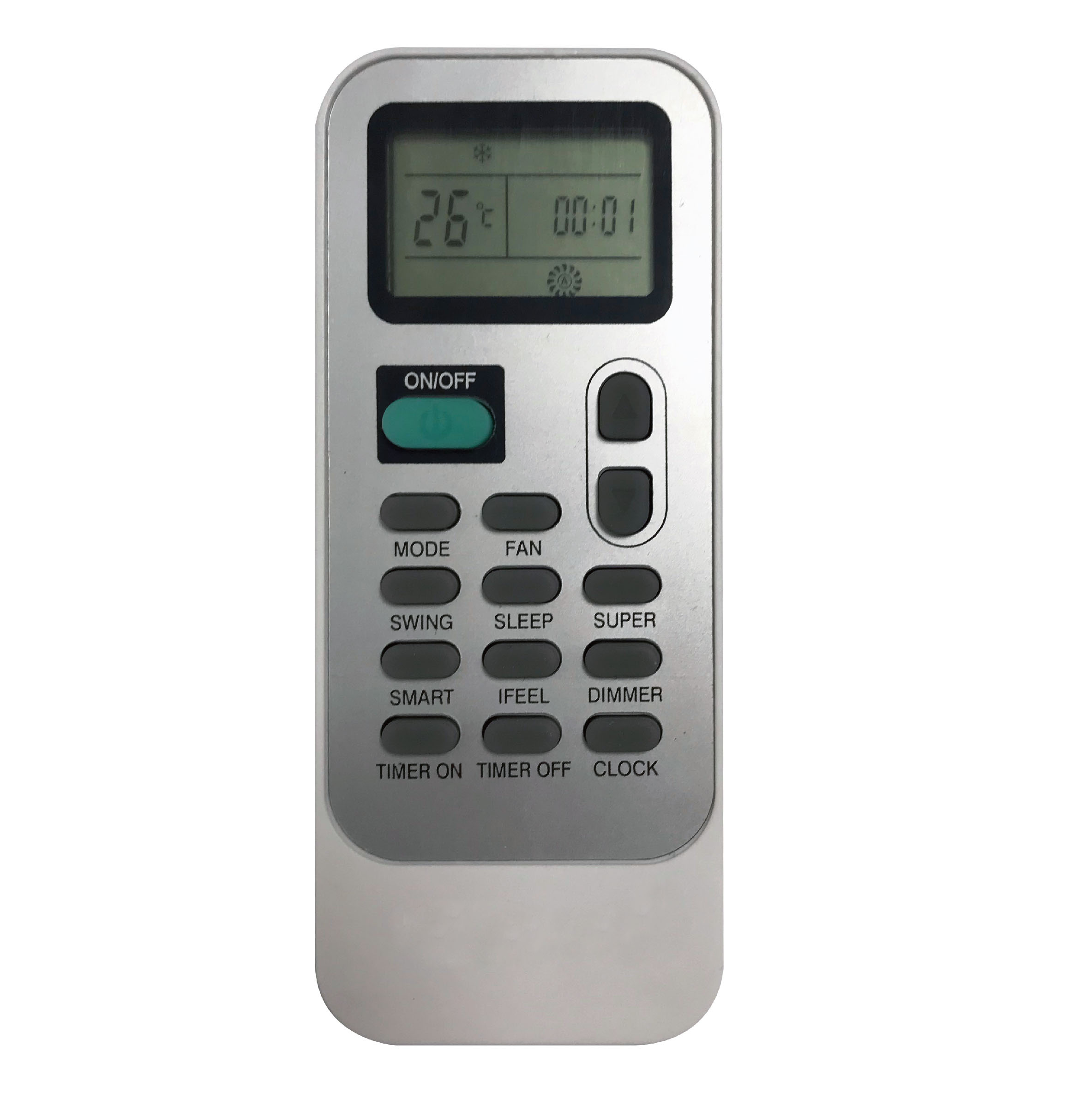 Single Code Model Air Conditioner Replacement Remote for Hisense AFR23 - SYSTO