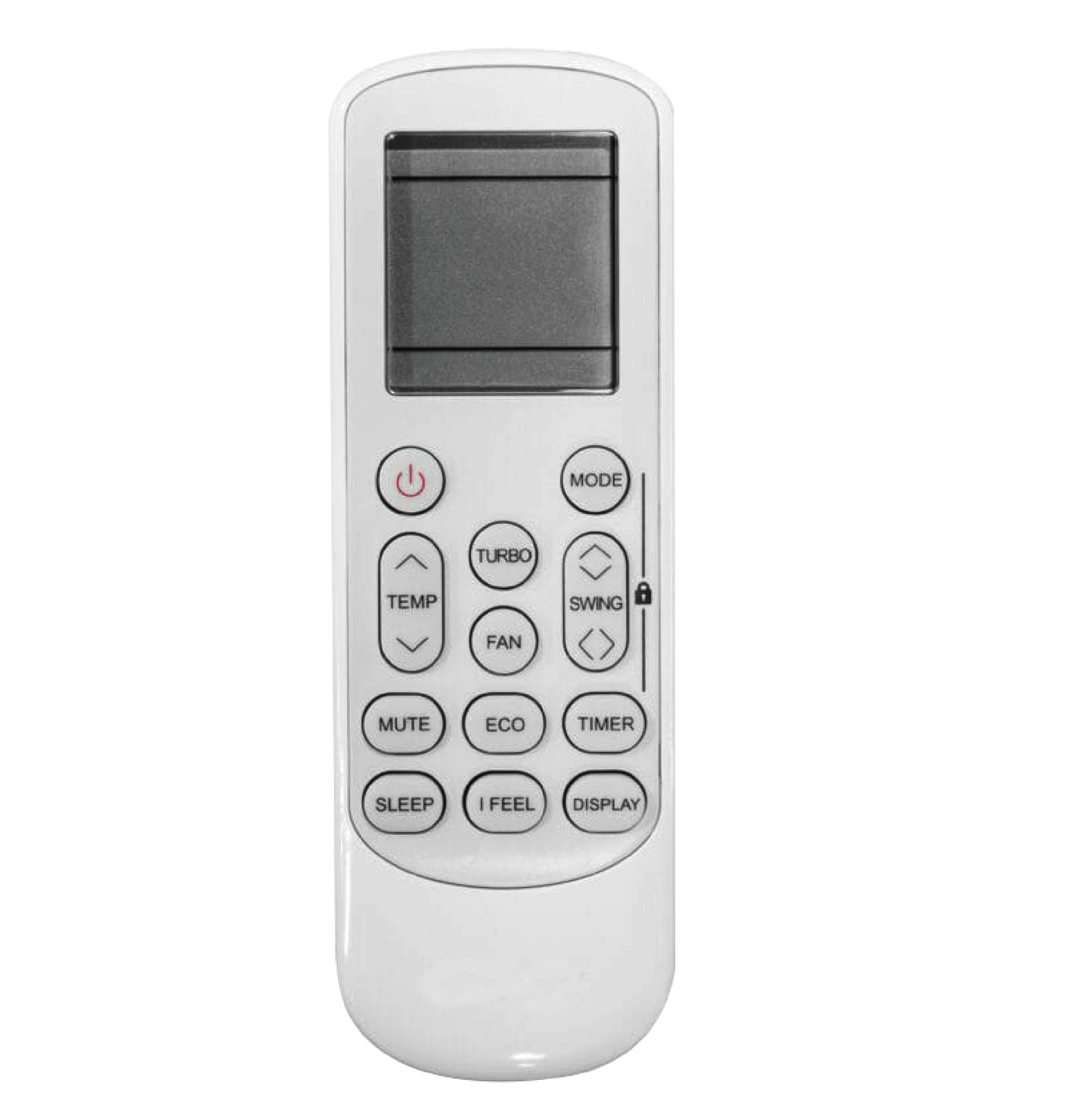 Single Code Model Air Conditioner Replacement Remote for Hisense AFR42 - SYSTO