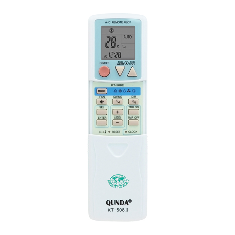 Кнопки универсального пульта дистанционного управления для кондиционера KT-508II (для локальных и неоригинальных устройств) - SYSTO