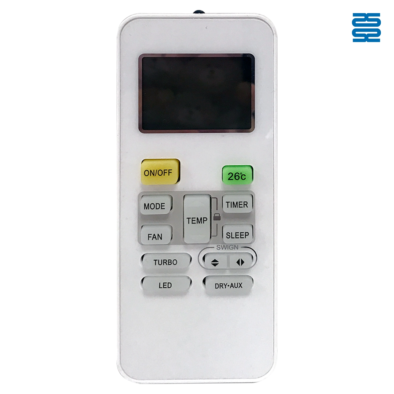 Control remoto universal de repuesto para aire acondicionado Midea KS-MD01V - SYSTO Control remoto universal de repuesto para aire acondicionado Midea KS-MD01V - SYSTO