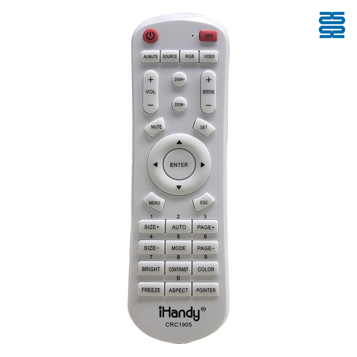 Universal Projector Replacement Remote CRC1905 - SYSTO Universal Projector Replacement Remote CRC1905 - SYSTO