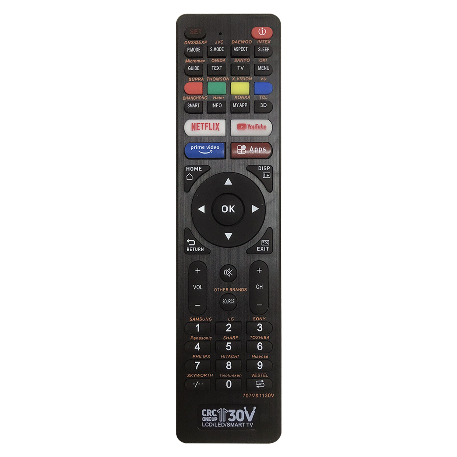 Universal TV Remote Control CRC1130V