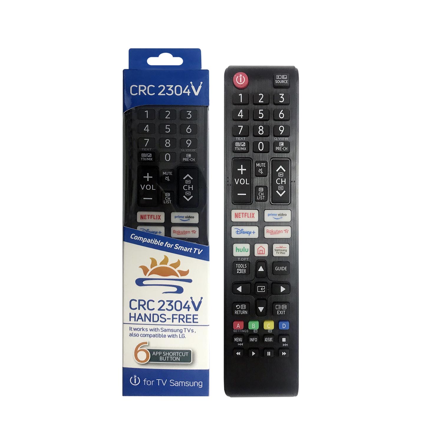 Universal TV Remote Control for Samsung CRC2304V with Box