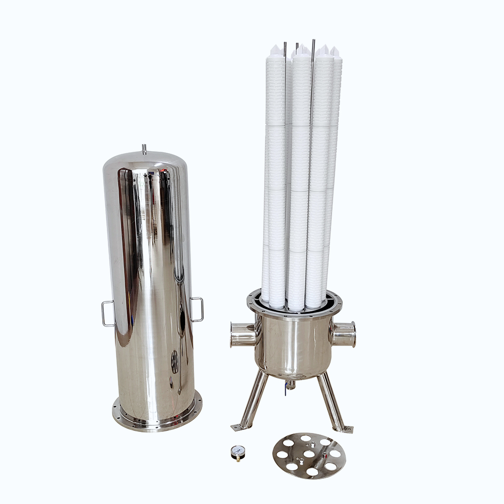 stainless steel compressed air filter housing