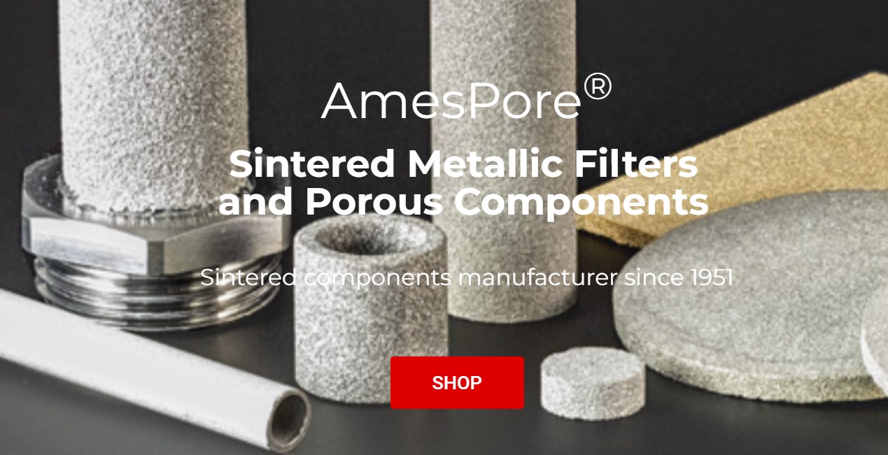 AMESPORE sintered metal filters manufacturer