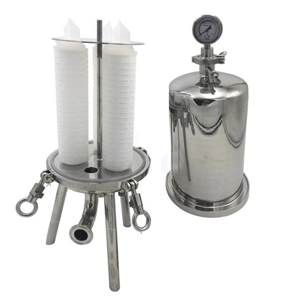 sanitary cartridge filter housings