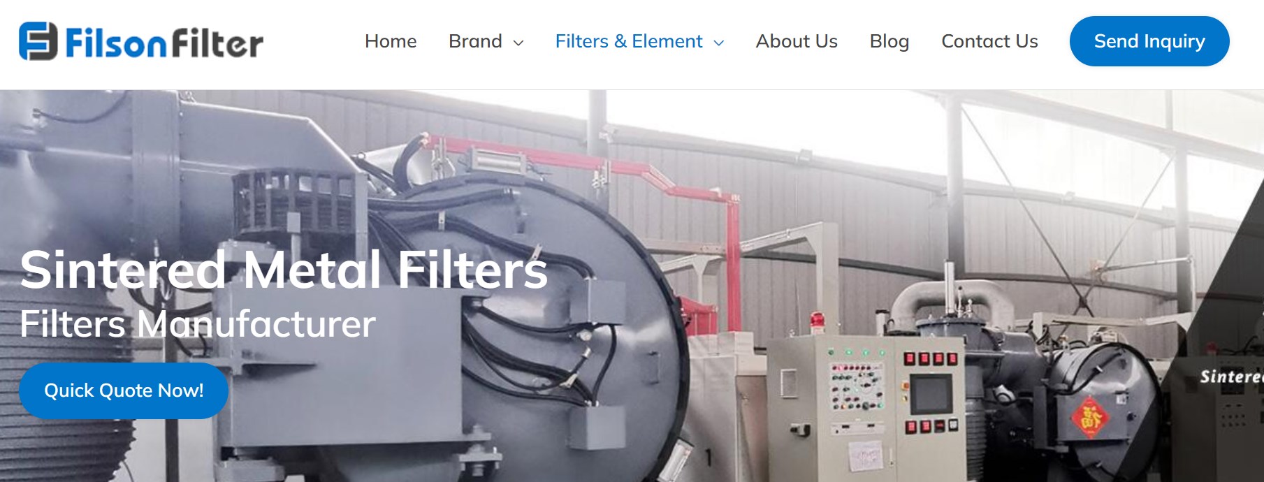 Filson Filter sintered metal filters manufacturer