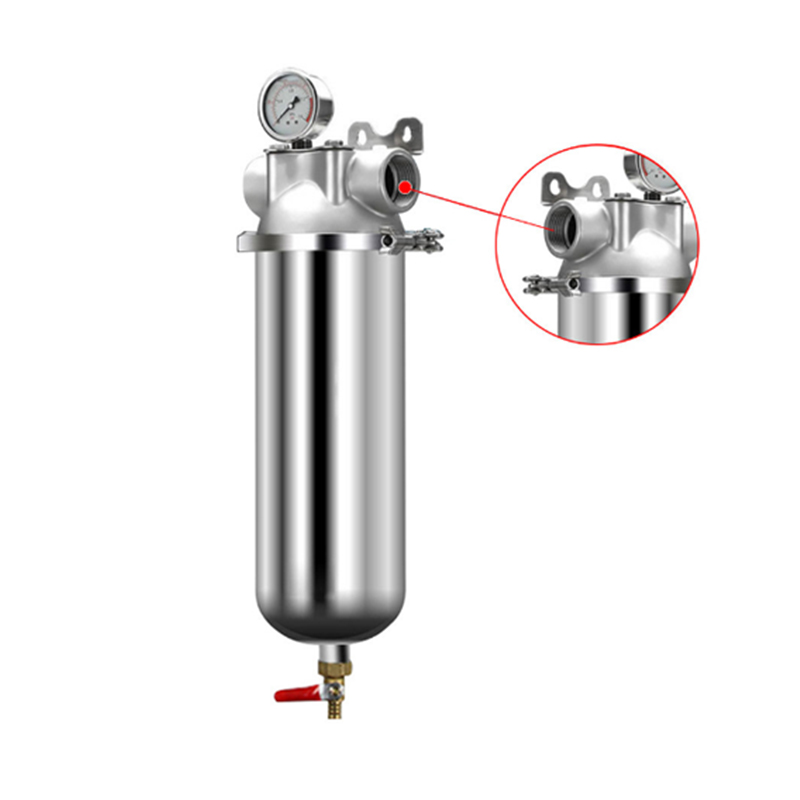 cartridge filter stainless steel housing