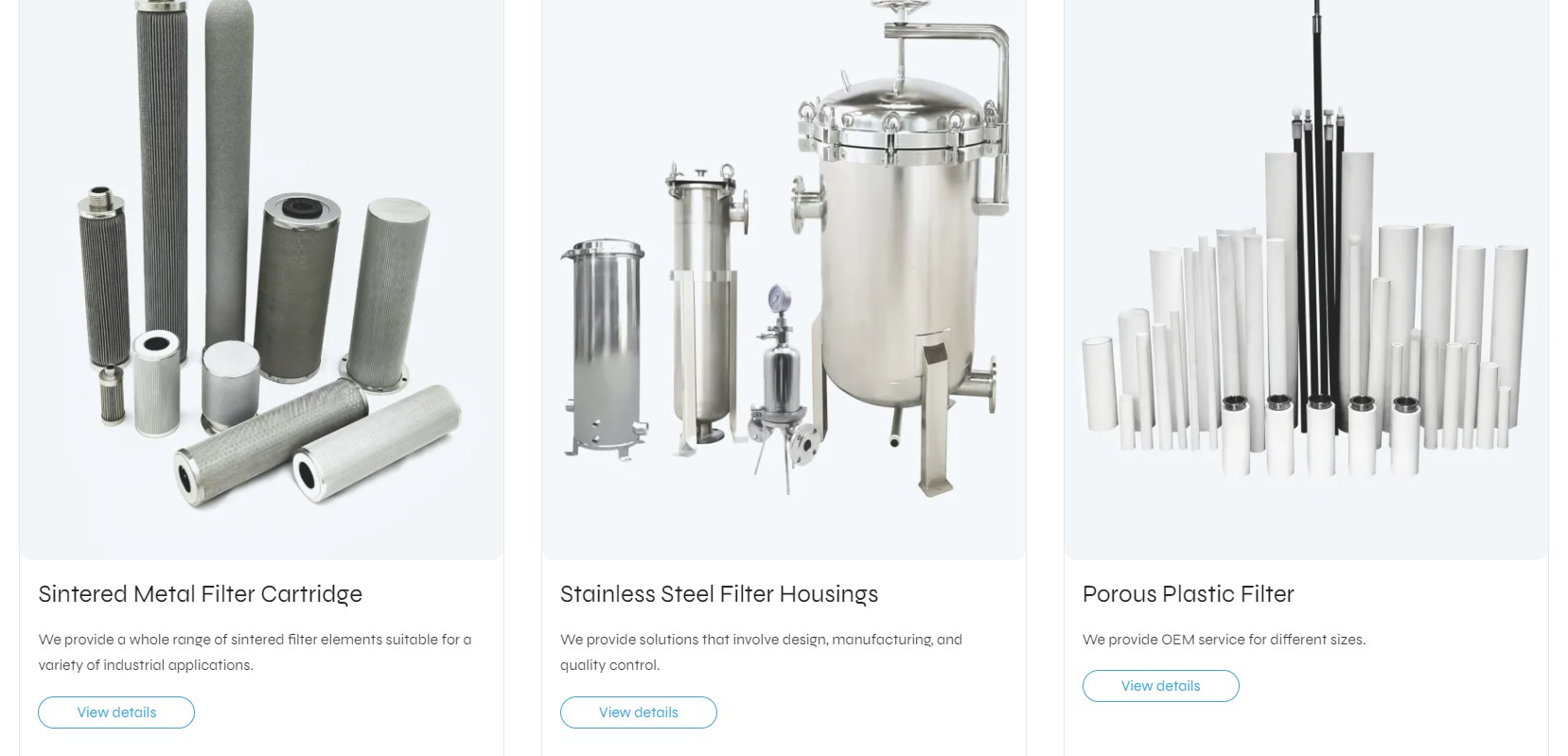 Lvyuan Sintered Plastic Porous PE Filter manufacturer brands