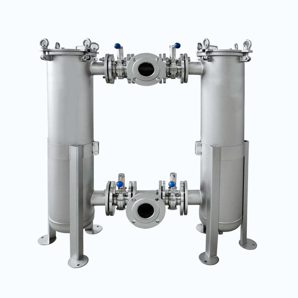 duplex bag filter housing