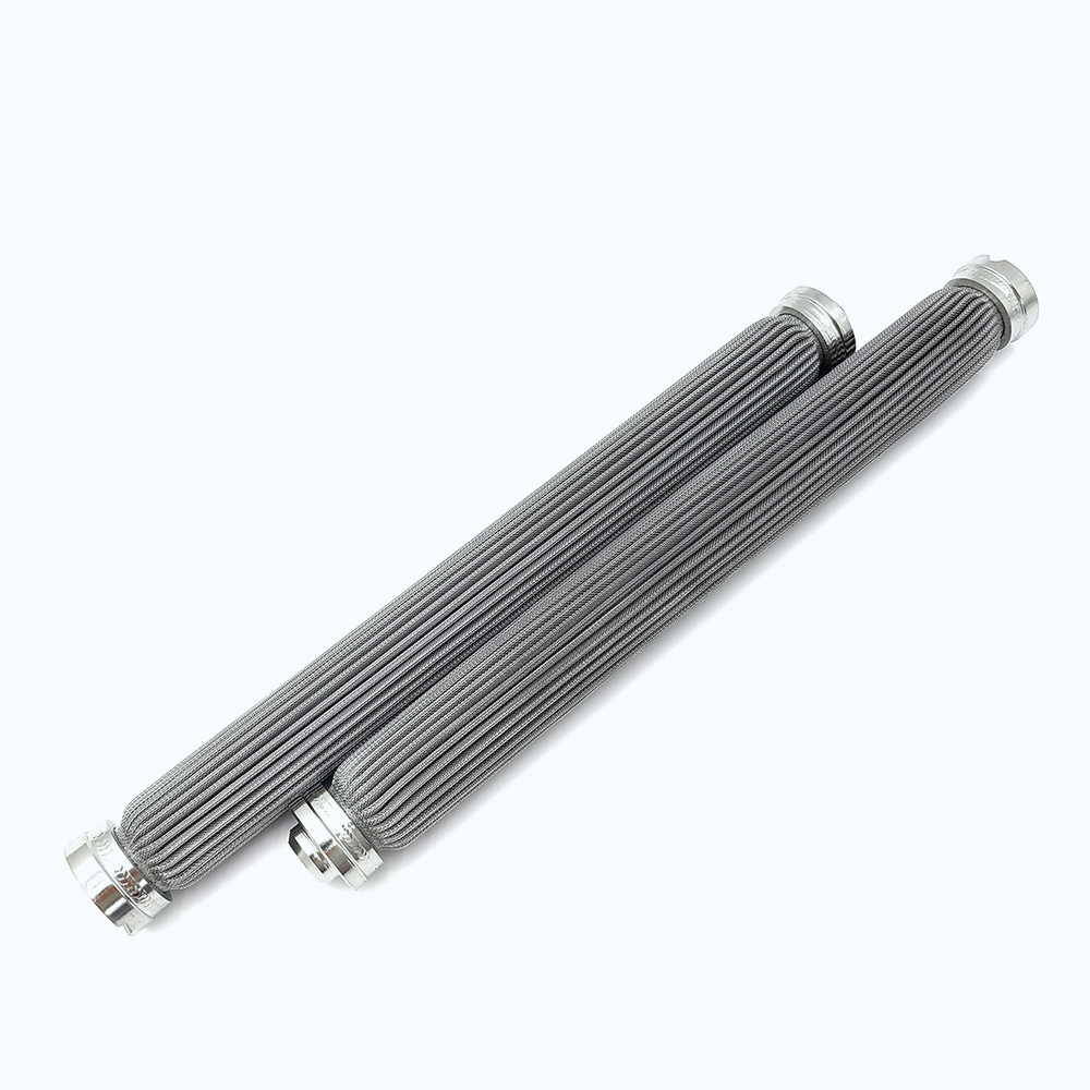 stainless steel pleated filter cartridge