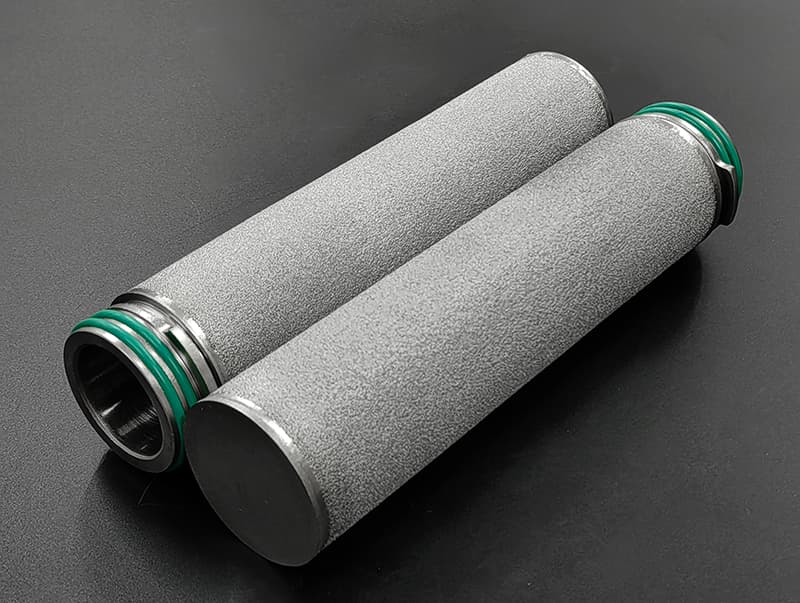 SS316L sintered powder filter cartridges