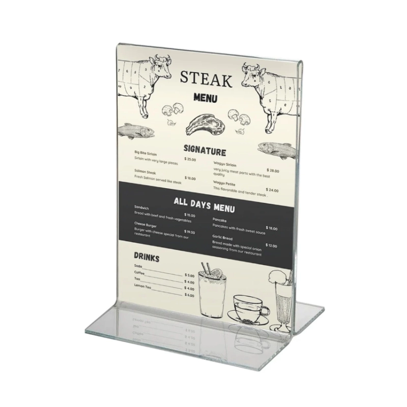 acrylic menu holder (4) - CHINAPLAS