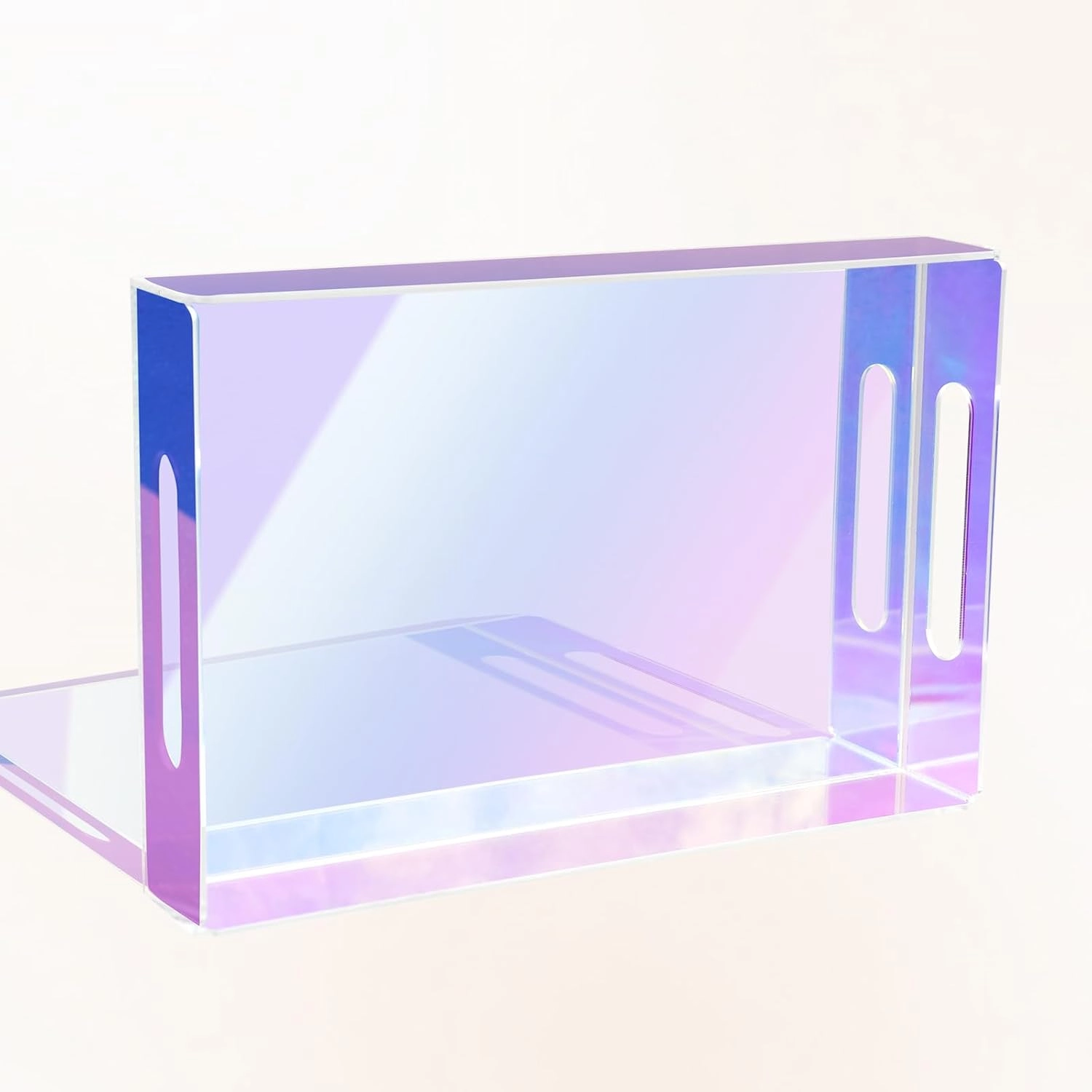Acrylic tray iridescent (4) - CHINAPLAS