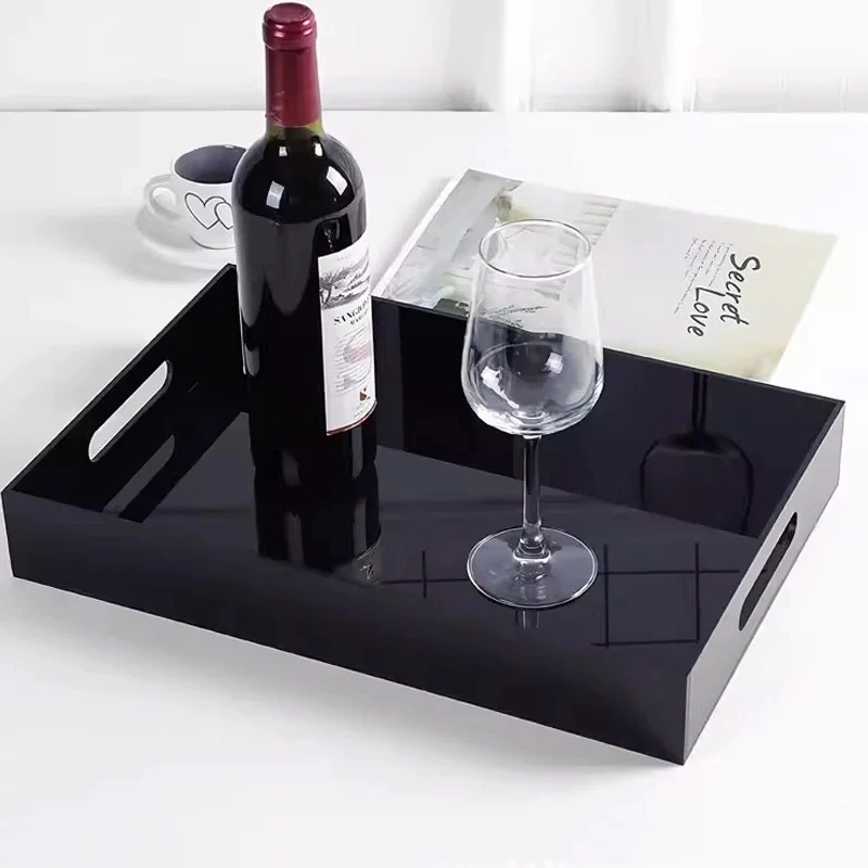black acrylic tray - CHINAPLAS