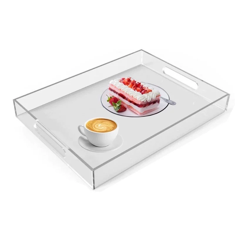 crystal acrylic tray - CHINAPLAS